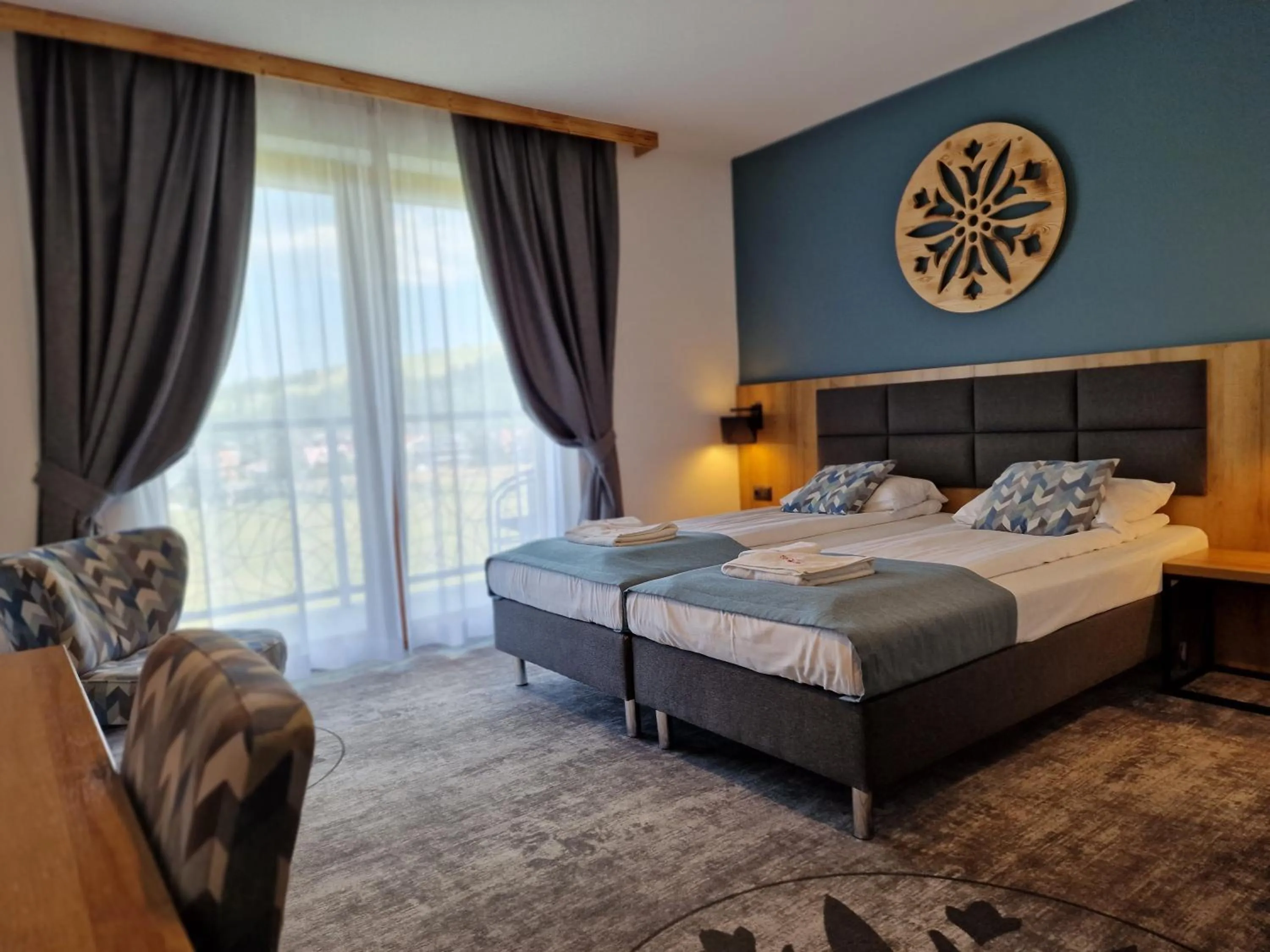 Photo of the whole room, Bed in Malinowy Potok