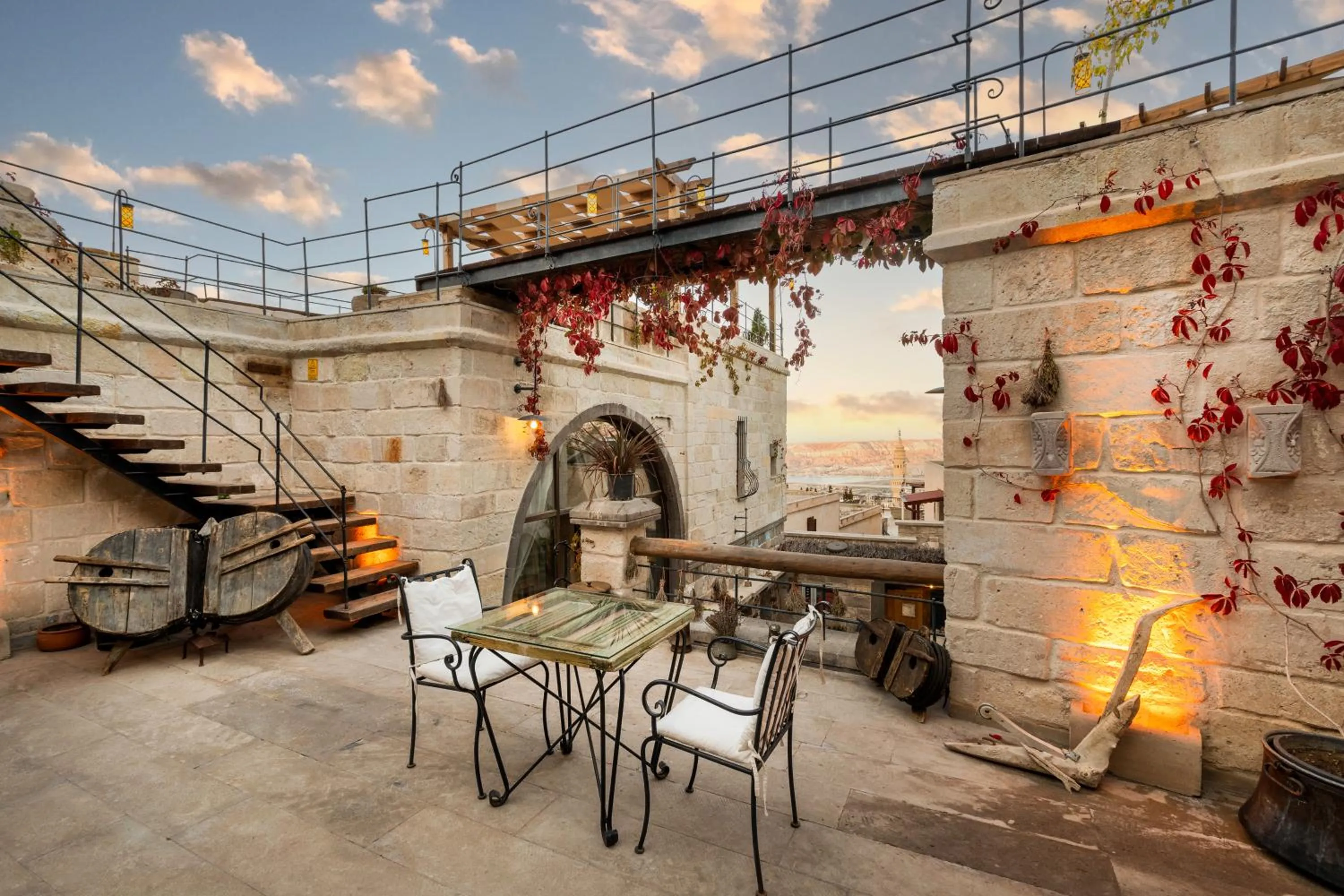 Patio in The Rupestral House Hotel