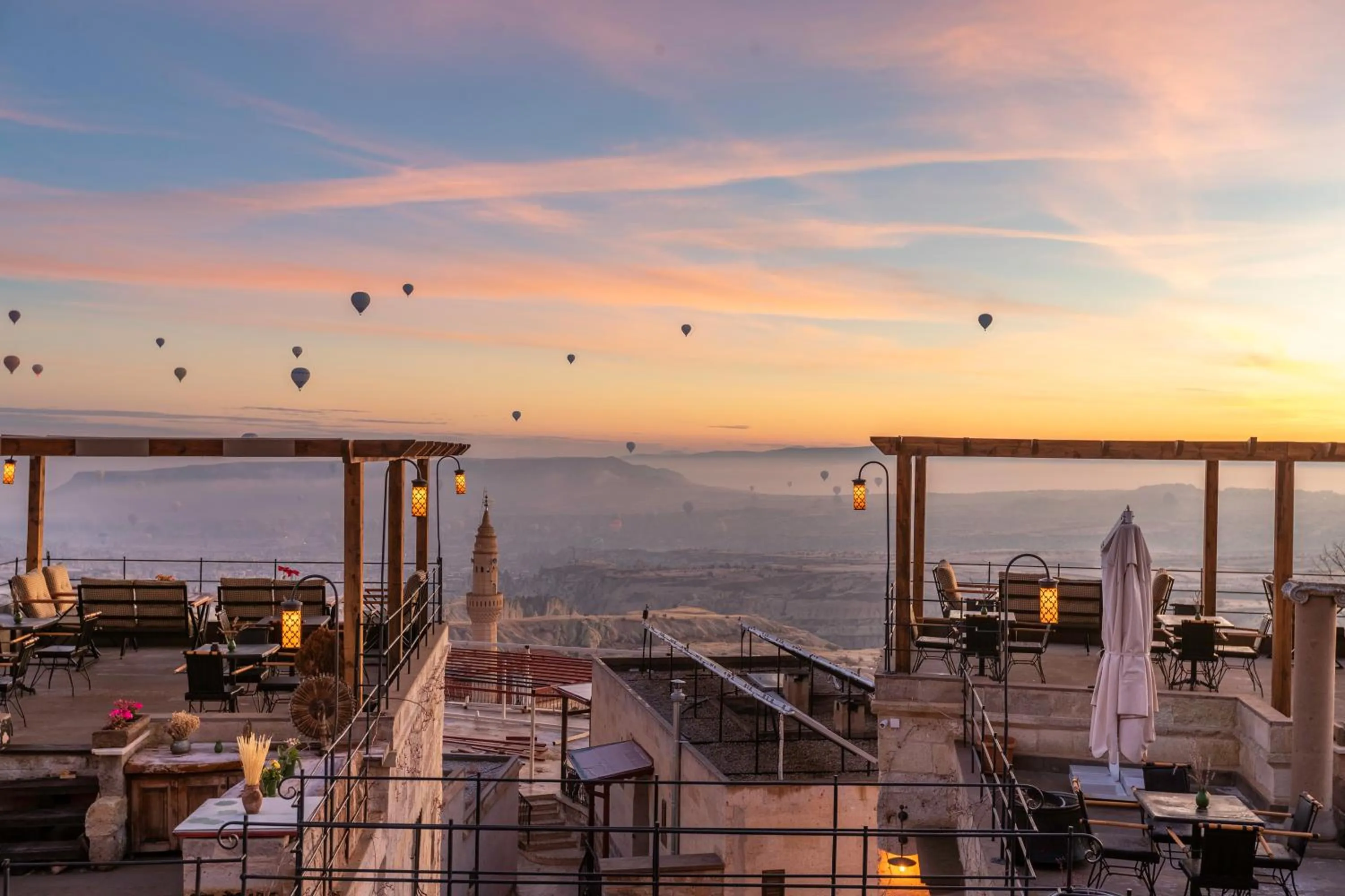 Balcony/Terrace in The Rupestral House Hotel