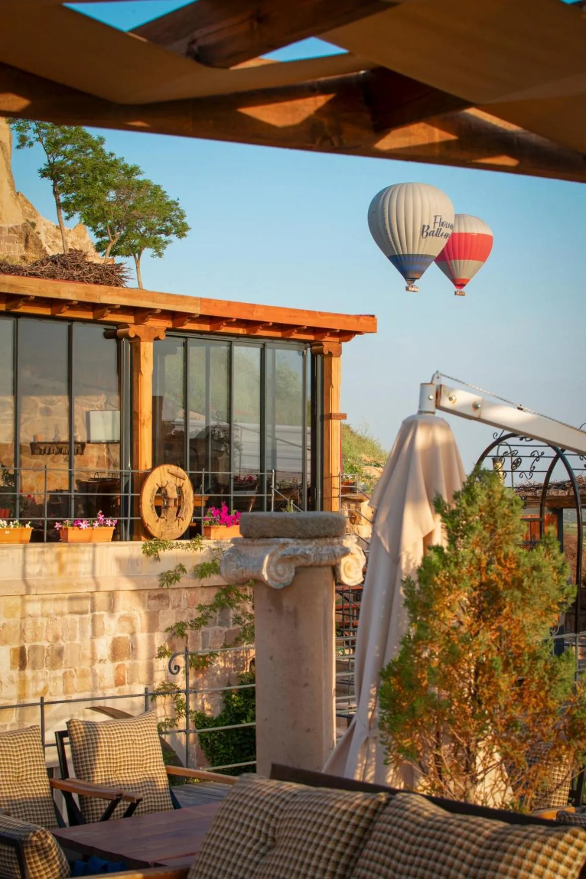 Patio in The Rupestral House Hotel