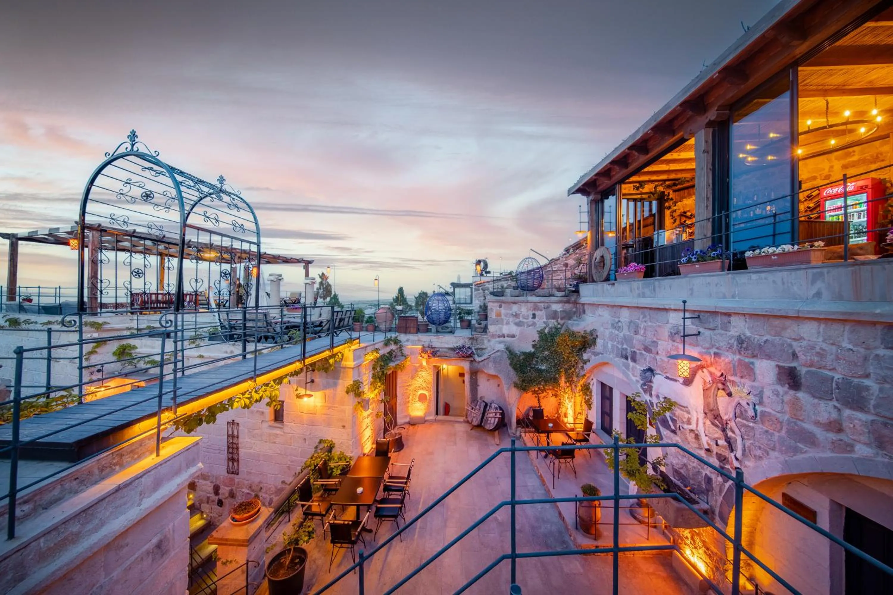 Balcony/Terrace in The Rupestral House Hotel