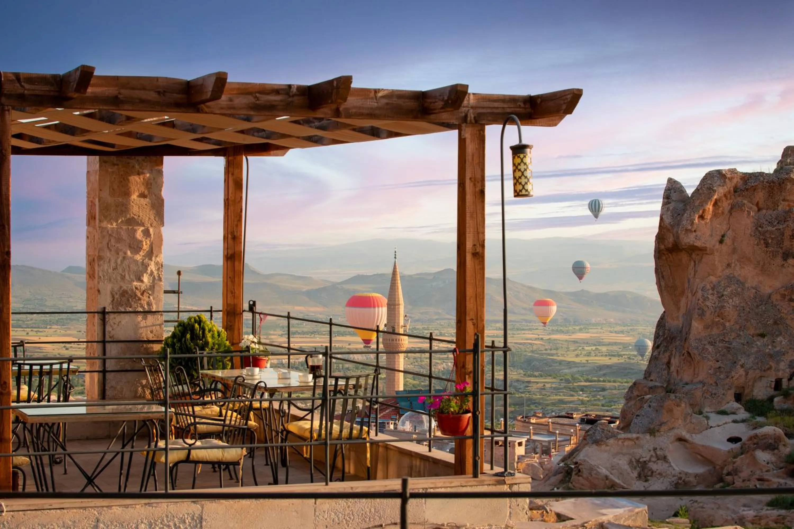 Patio in The Rupestral House Hotel