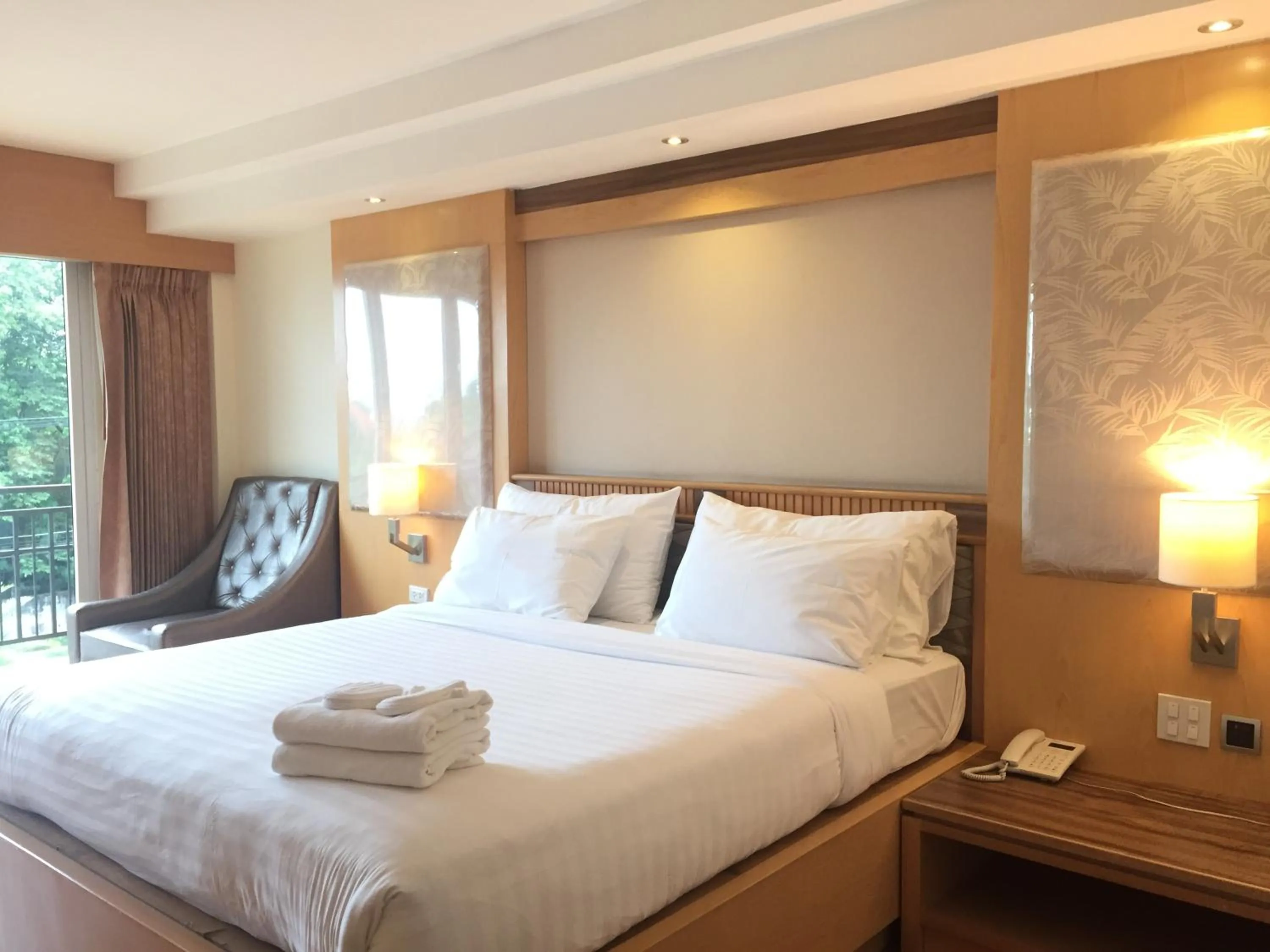 Bed in Kitlada Hotel Udonthani