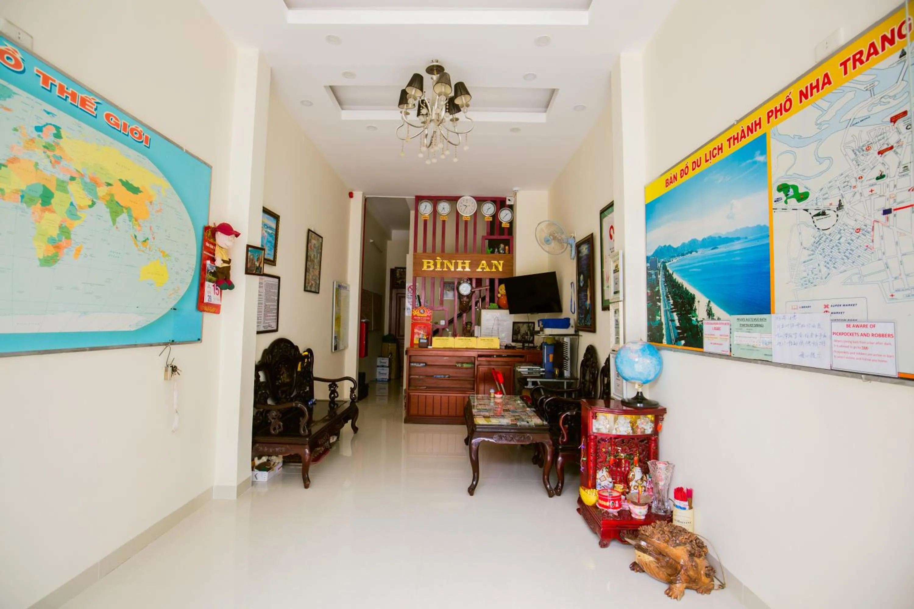 Lobby or reception in Binh An hotel