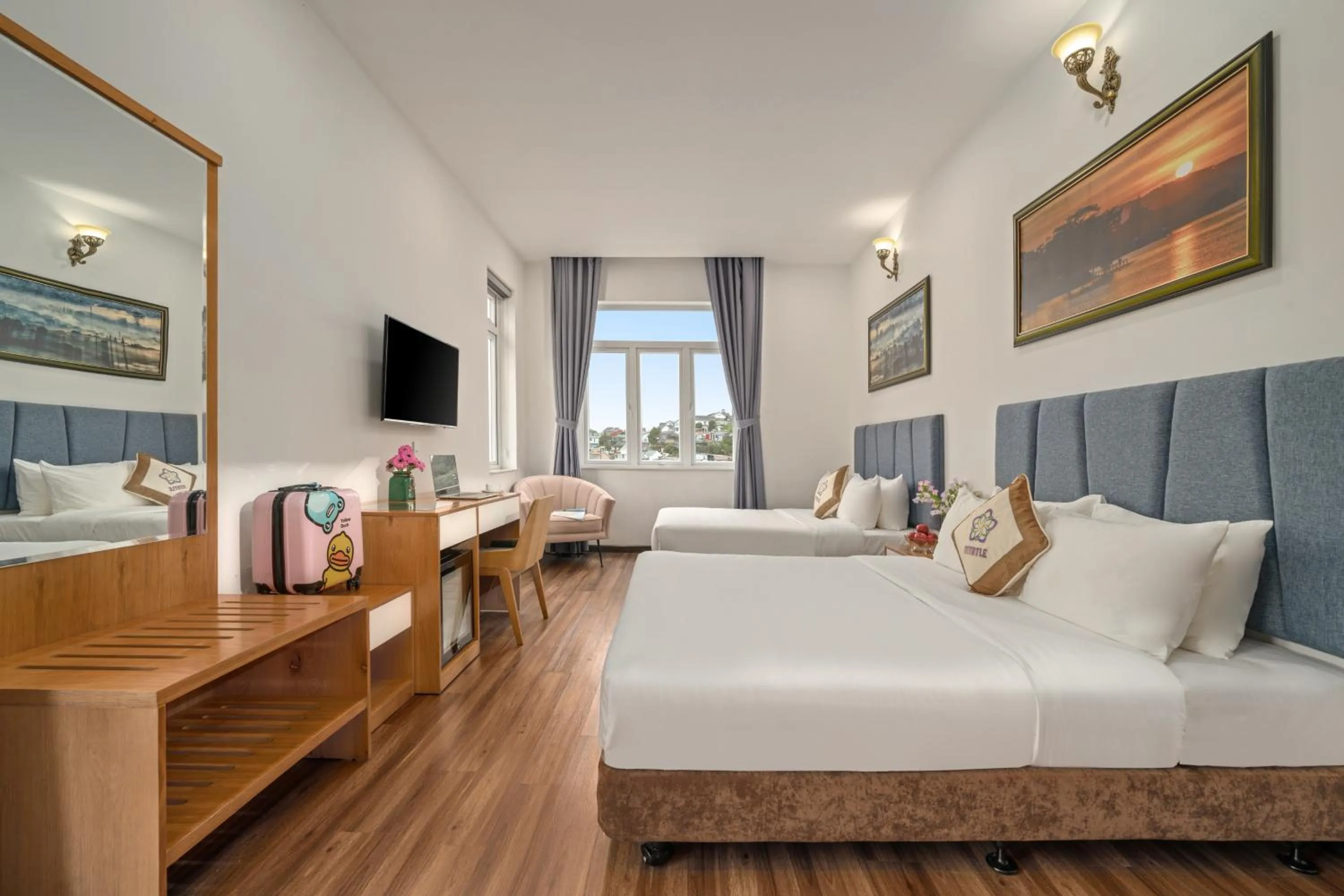 Bed in Myrtle Boutique Hotel