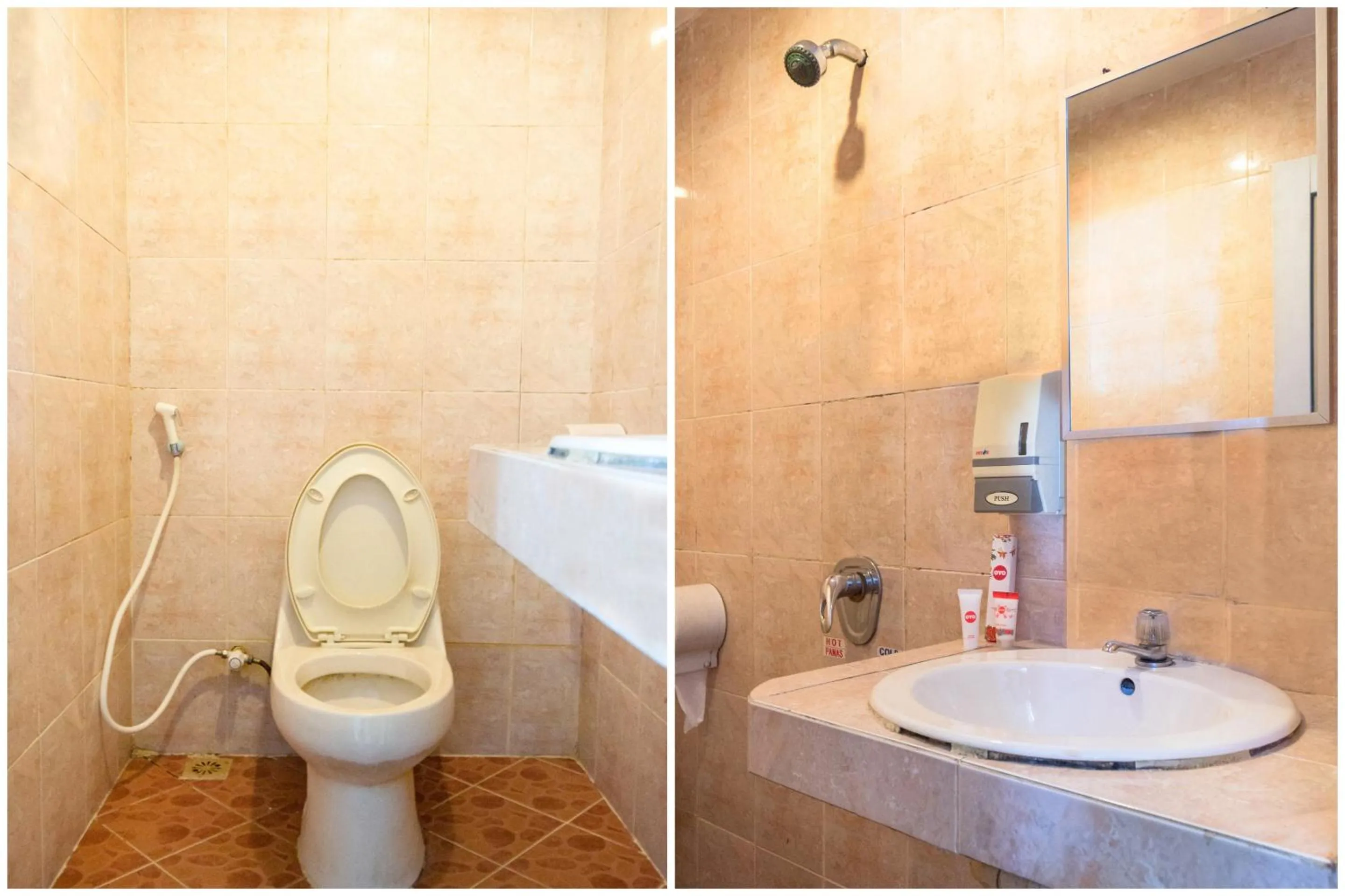 Bathroom in Capital O 664 Romance Hotel