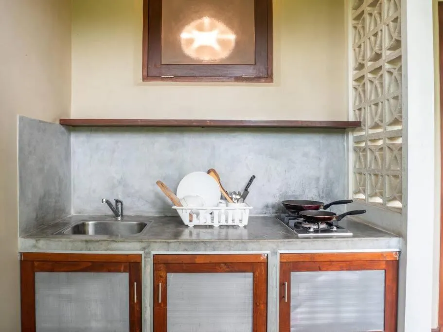 Kitchen or kitchenette in Rumah Taman