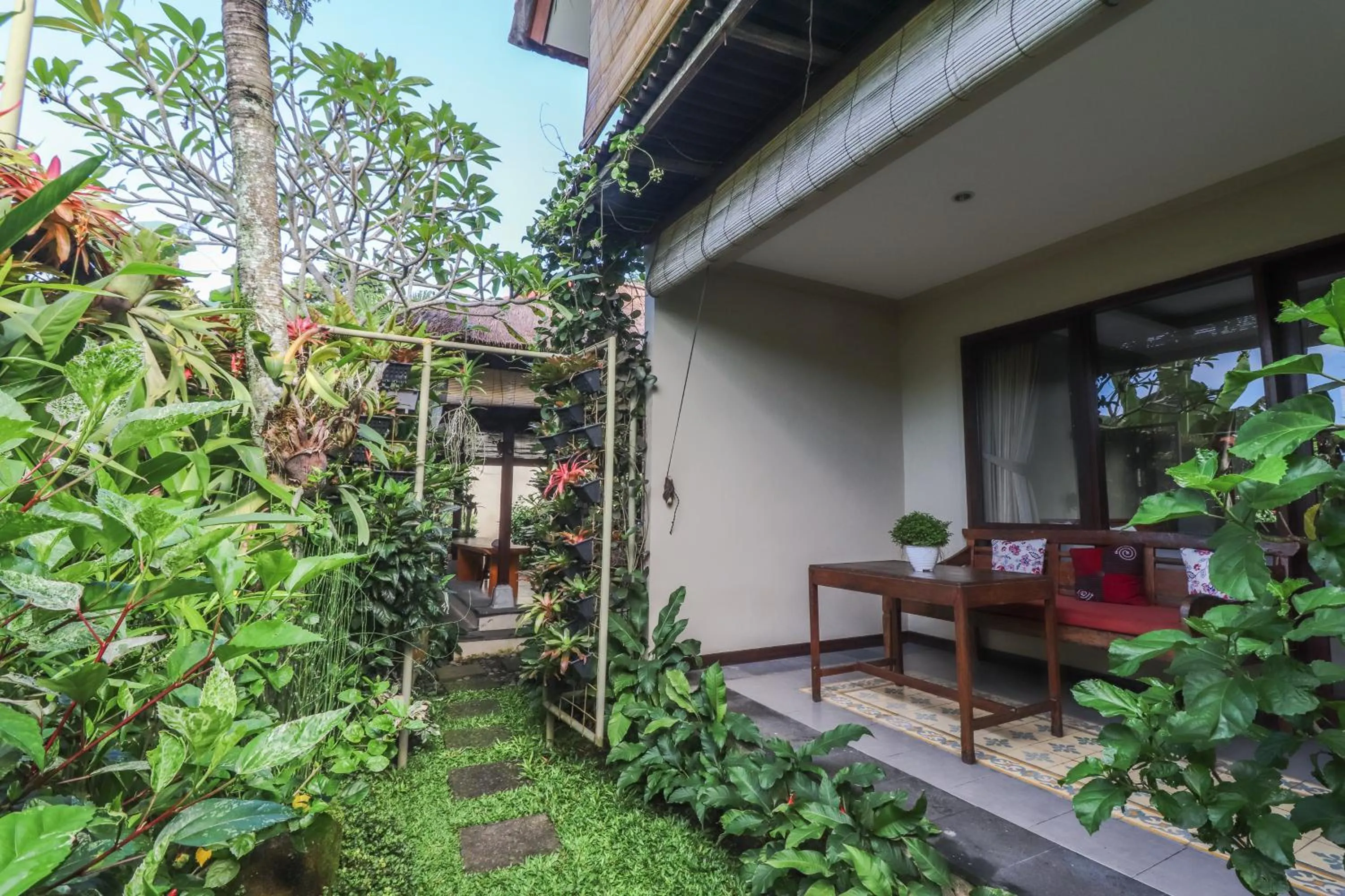 Garden view in Rumah Taman