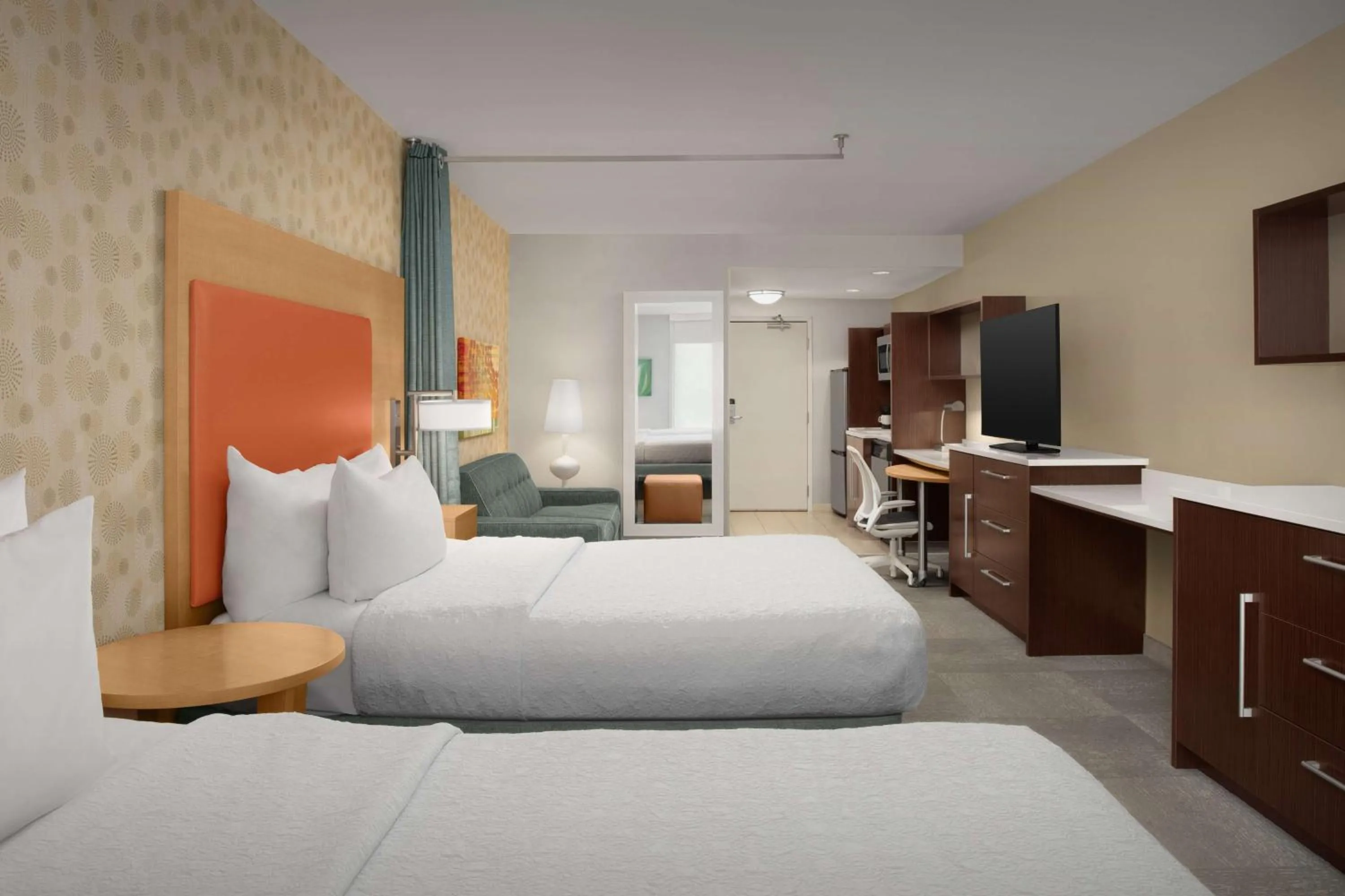 Bed in Home2 Suites by Hilton Baltimore/White Marsh