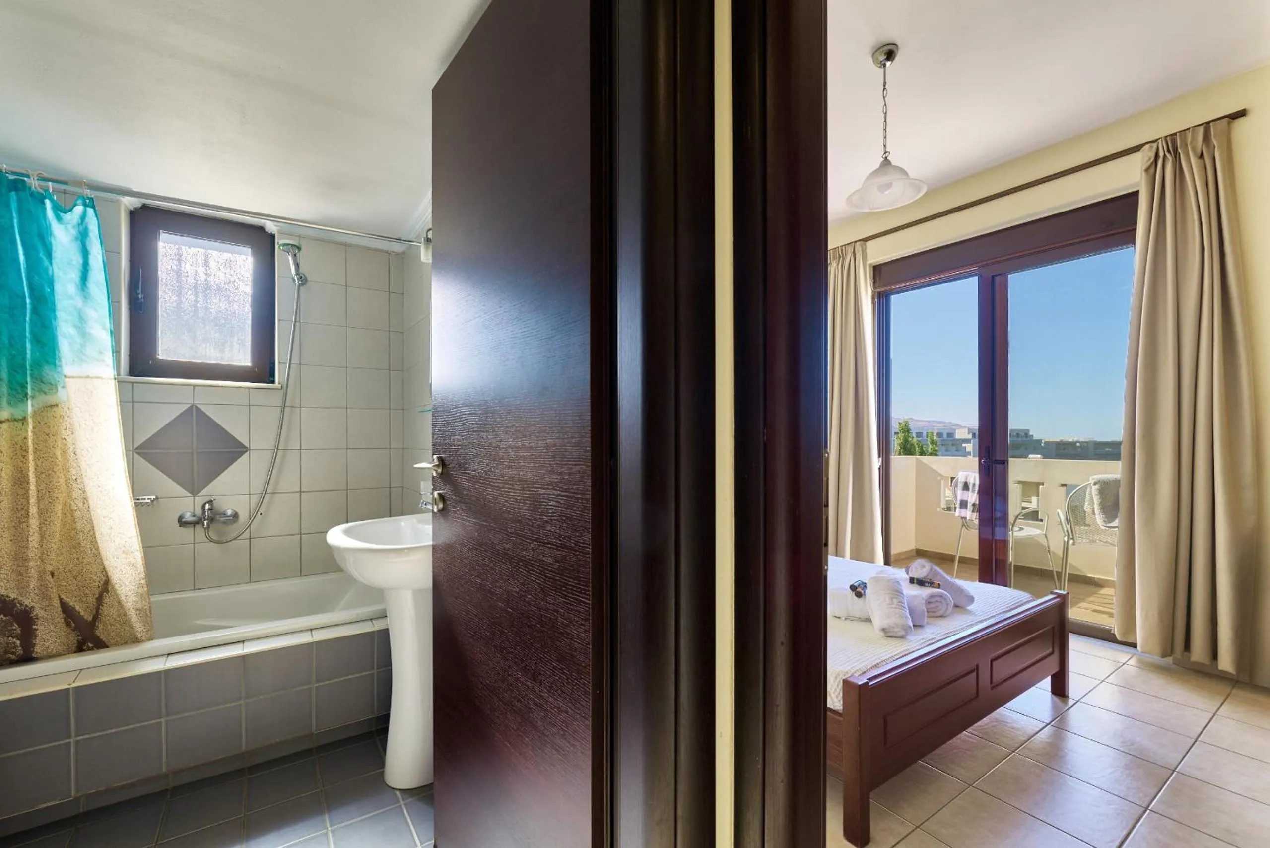 Photo of the whole room, Bed in Villa Gereoudis Apartments with Sea View & Pool