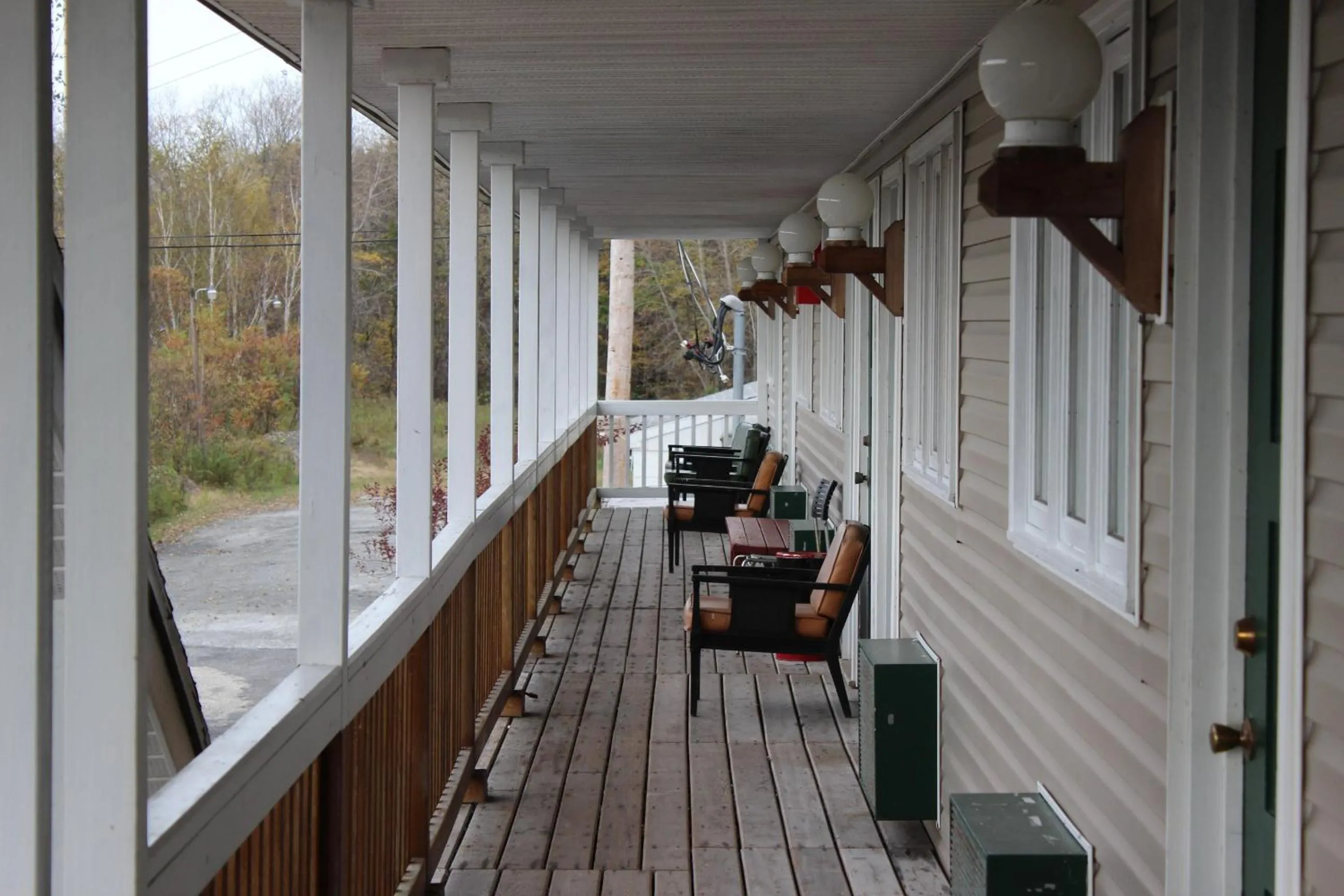 Patio in Berkshire Travel Lodge