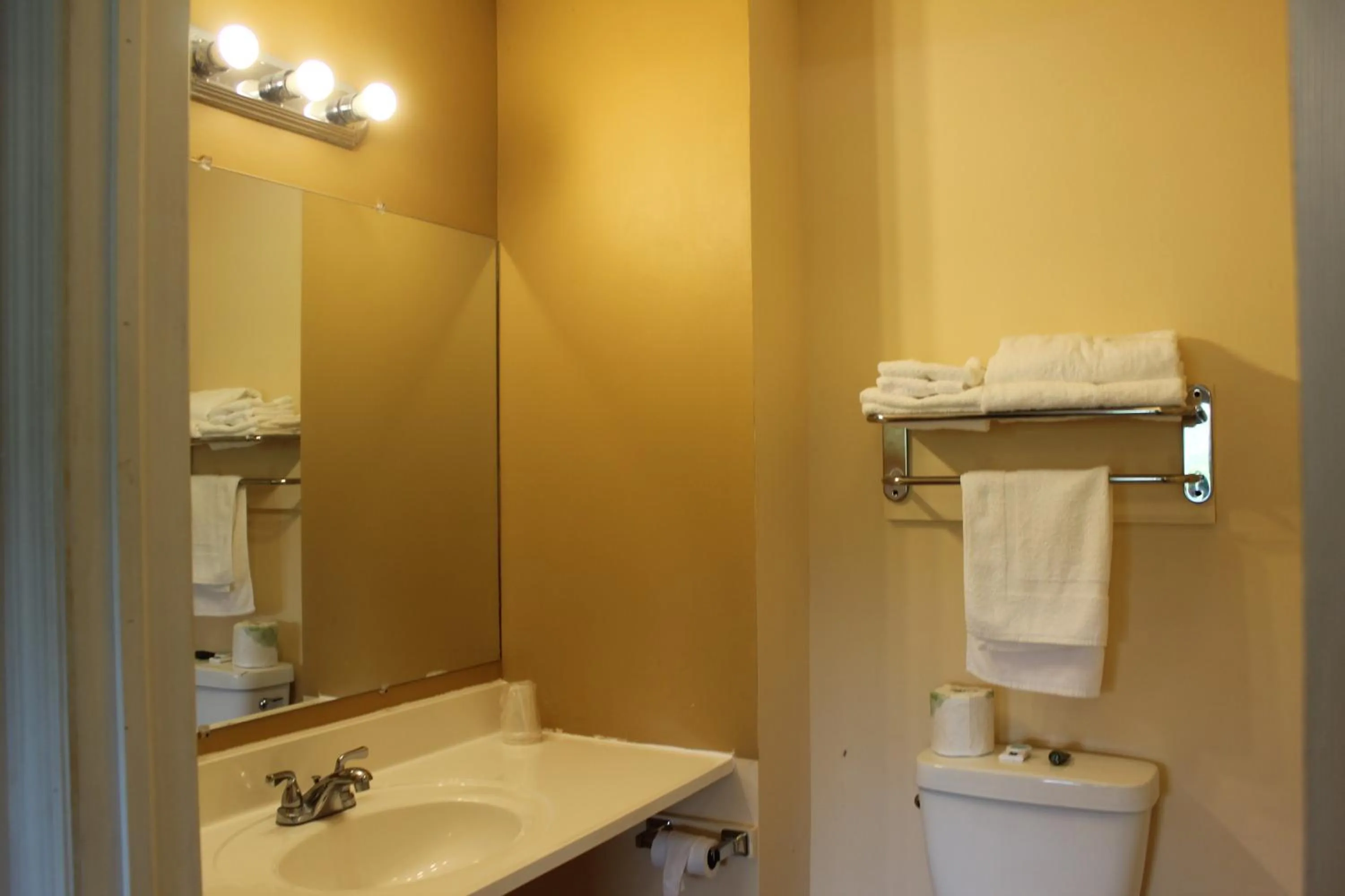 Bathroom in Berkshire Travel Lodge