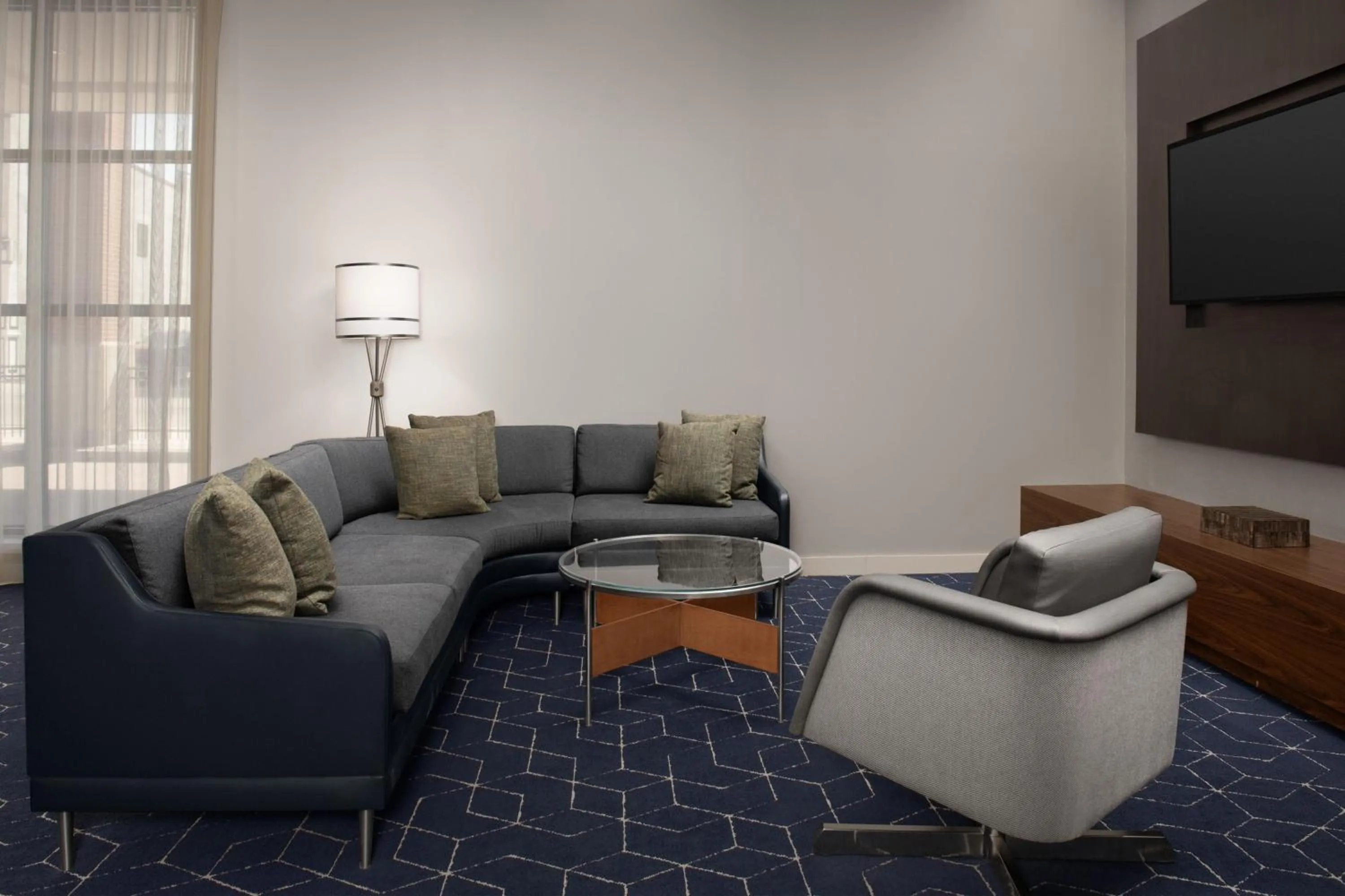 Lobby or reception in Courtyard by Marriott Syracuse Downtown at Armory Square