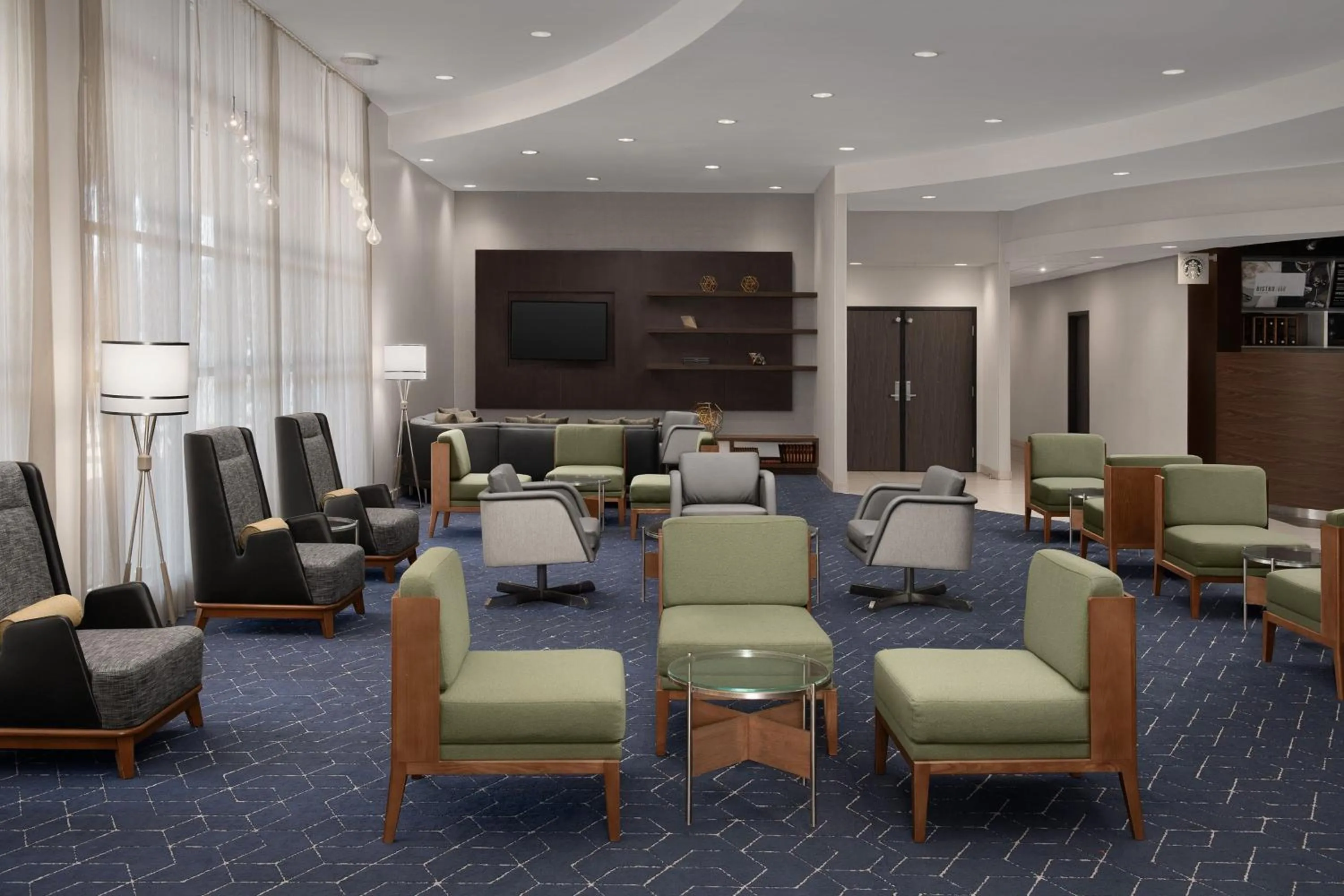 Lobby or reception in Courtyard by Marriott Syracuse Downtown at Armory Square