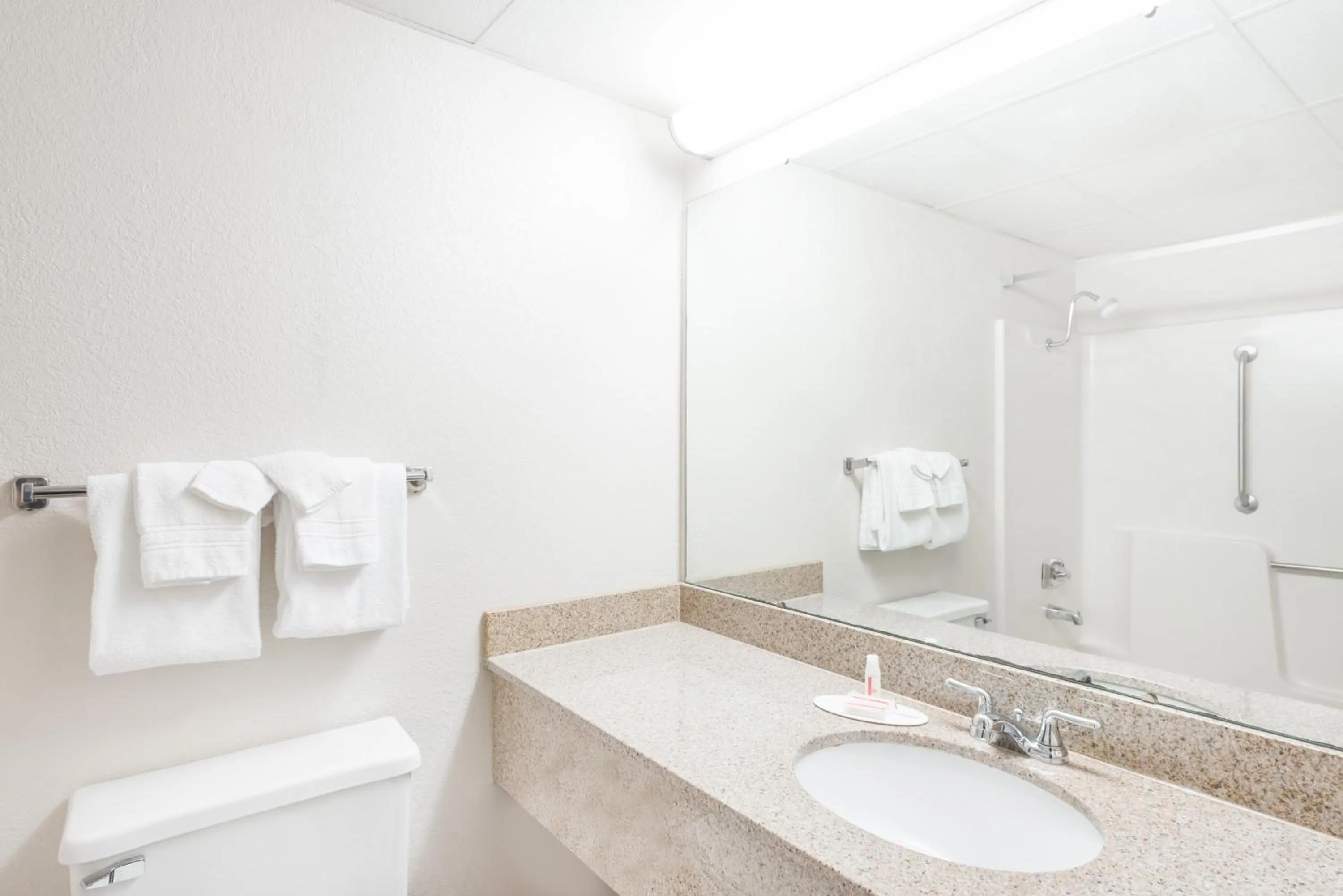 Bathroom in Days Inn by Wyndham Kirksville