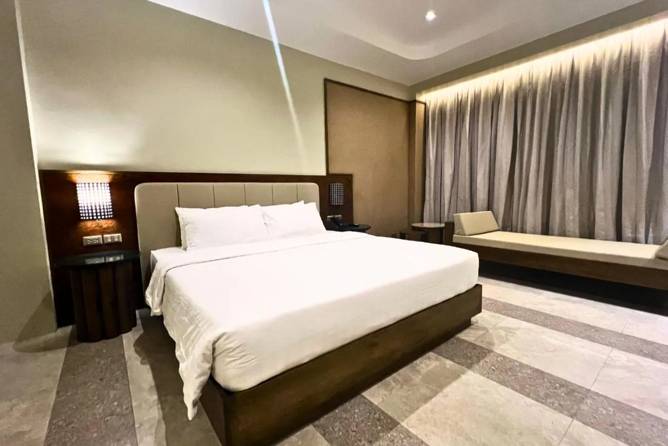 Bed in Coron Westown Resort