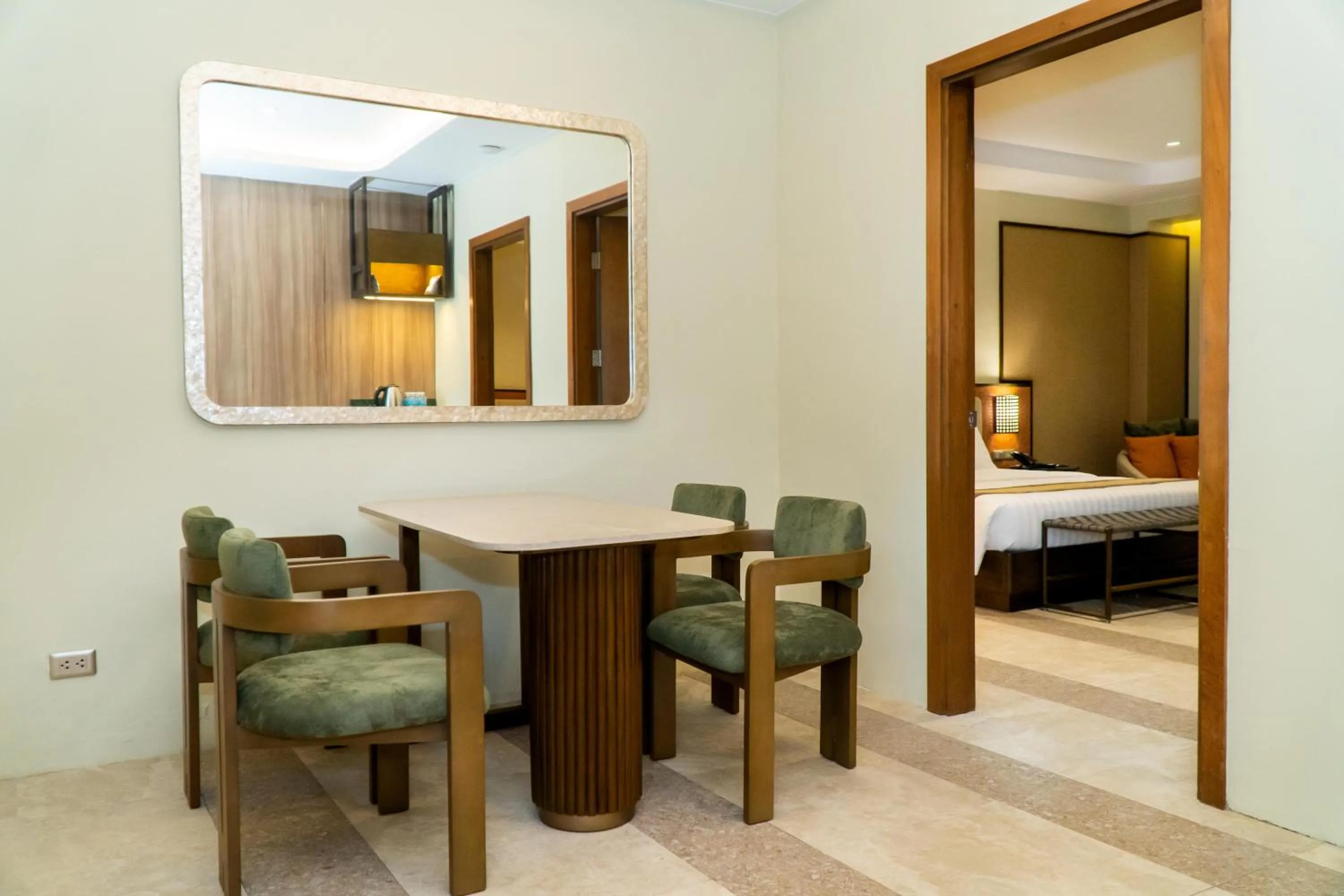 Bed in Coron Westown Resort