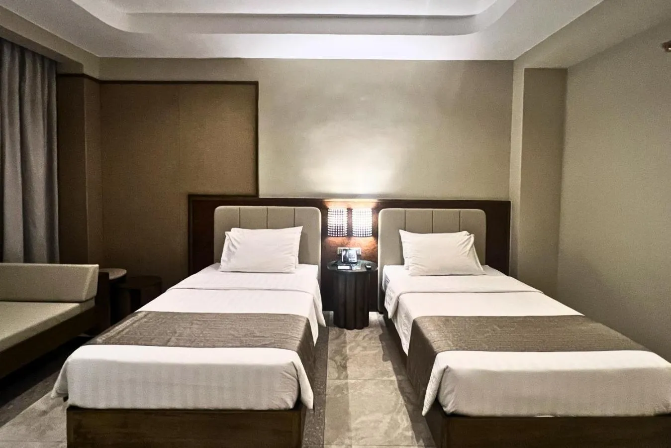 Bed in Coron Westown Resort