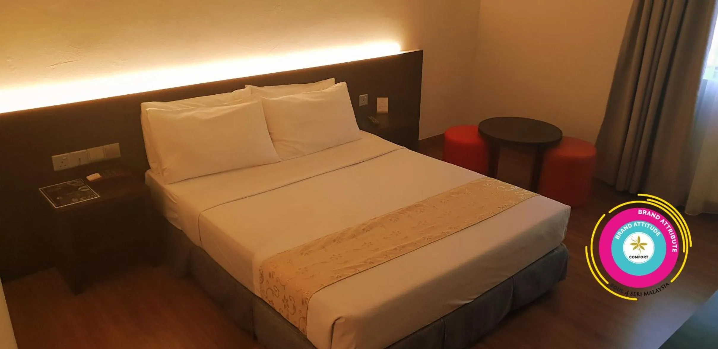 Bed in Hotel Seri Malaysia Sungai Petani