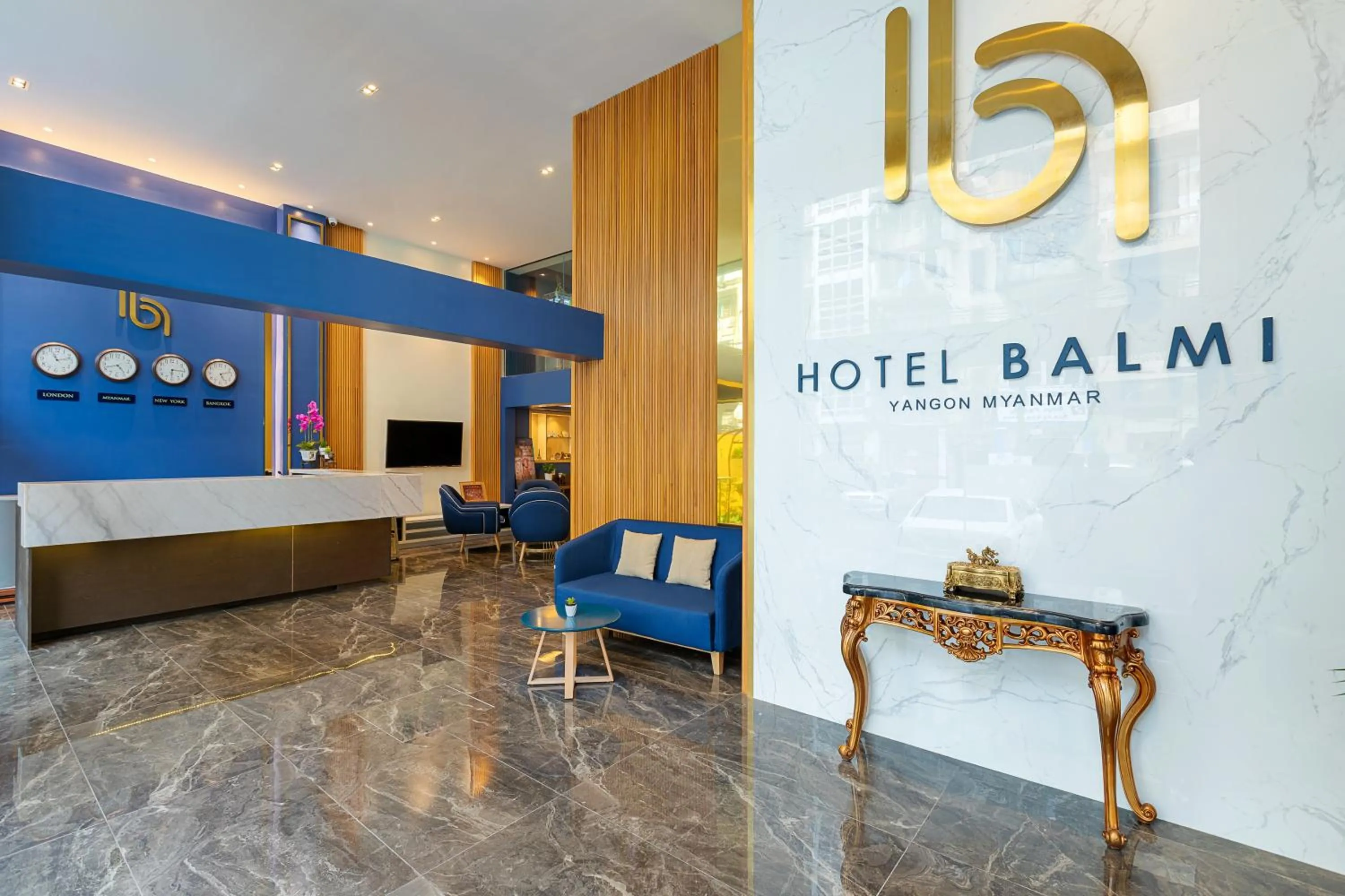 Lobby or reception in Hotel Balmi