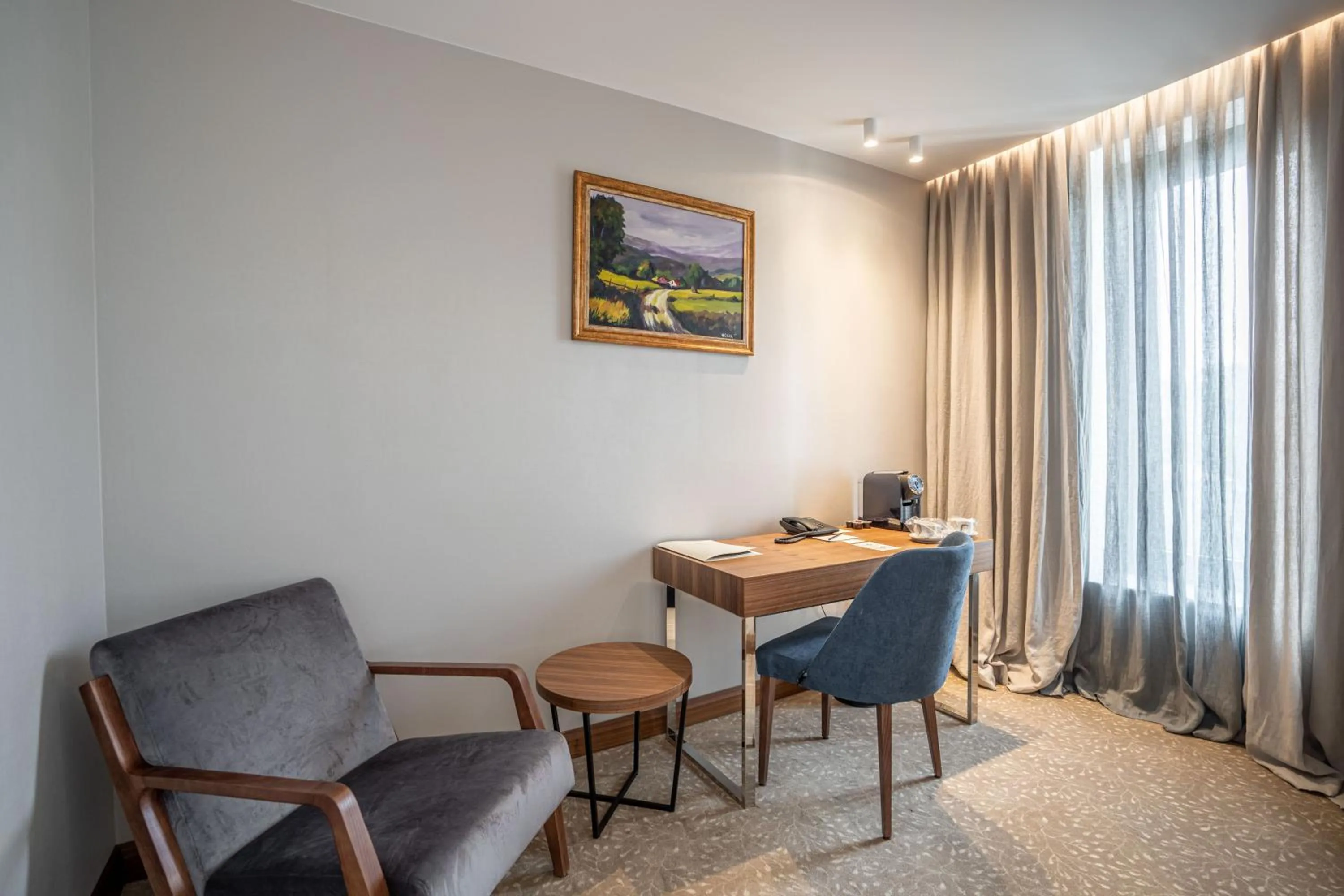 Seating area in Hotel Tonanti