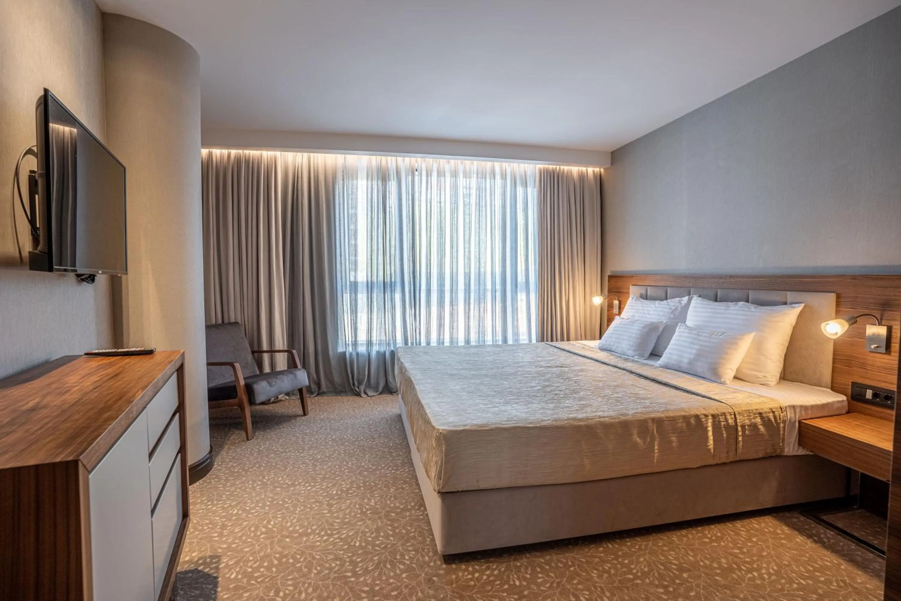 Bed in Hotel Tonanti