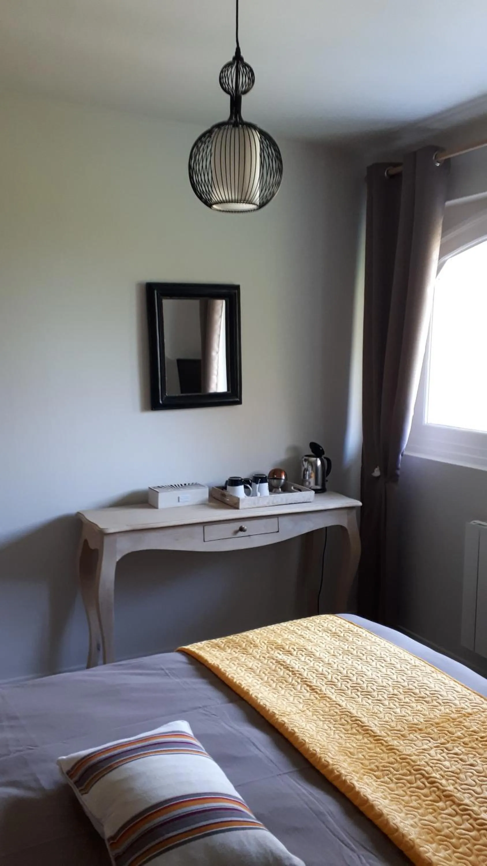 Bed in Chambres d'hôtes Les 4 Vents