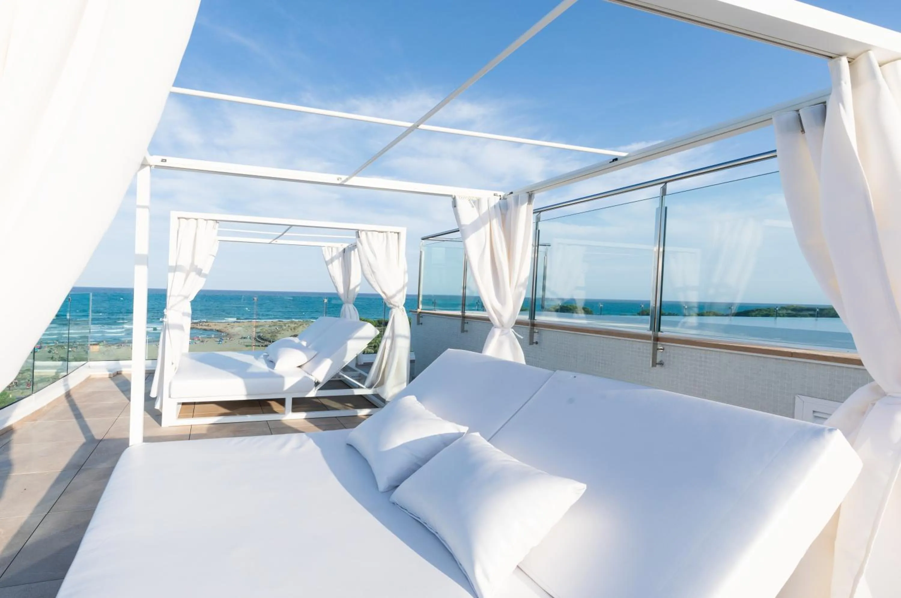 Balcony/Terrace, Bed in Alcossebre Sea Experience