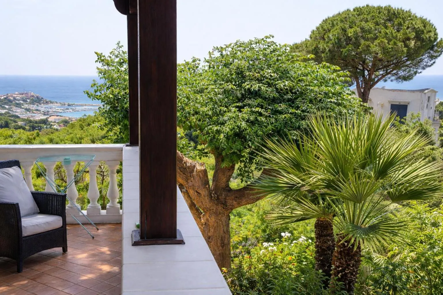 Balcony/Terrace in Villa Antonietta Ischia