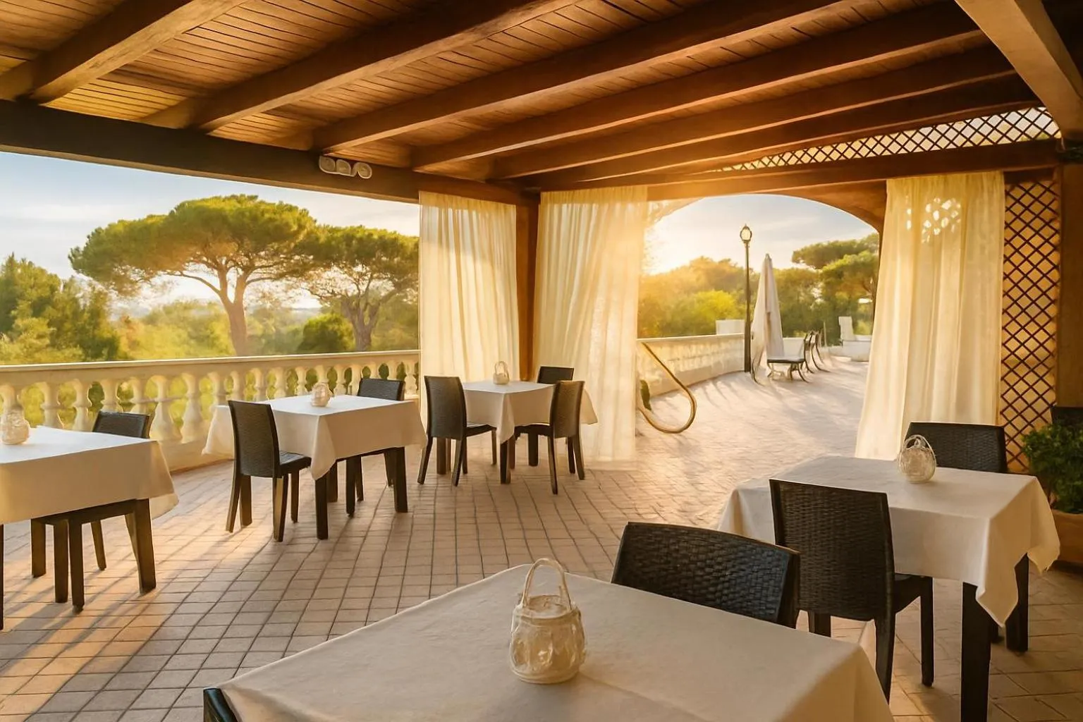 Patio in Villa Antonietta Ischia