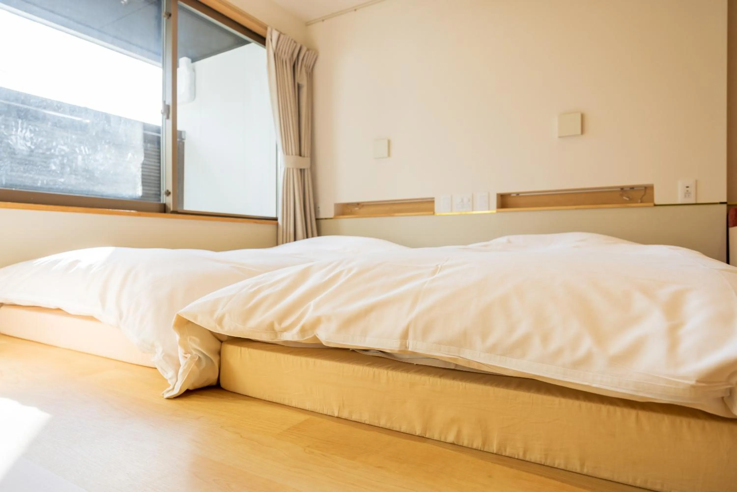 Photo of the whole room, Bed in Hidamari Ichinoyu