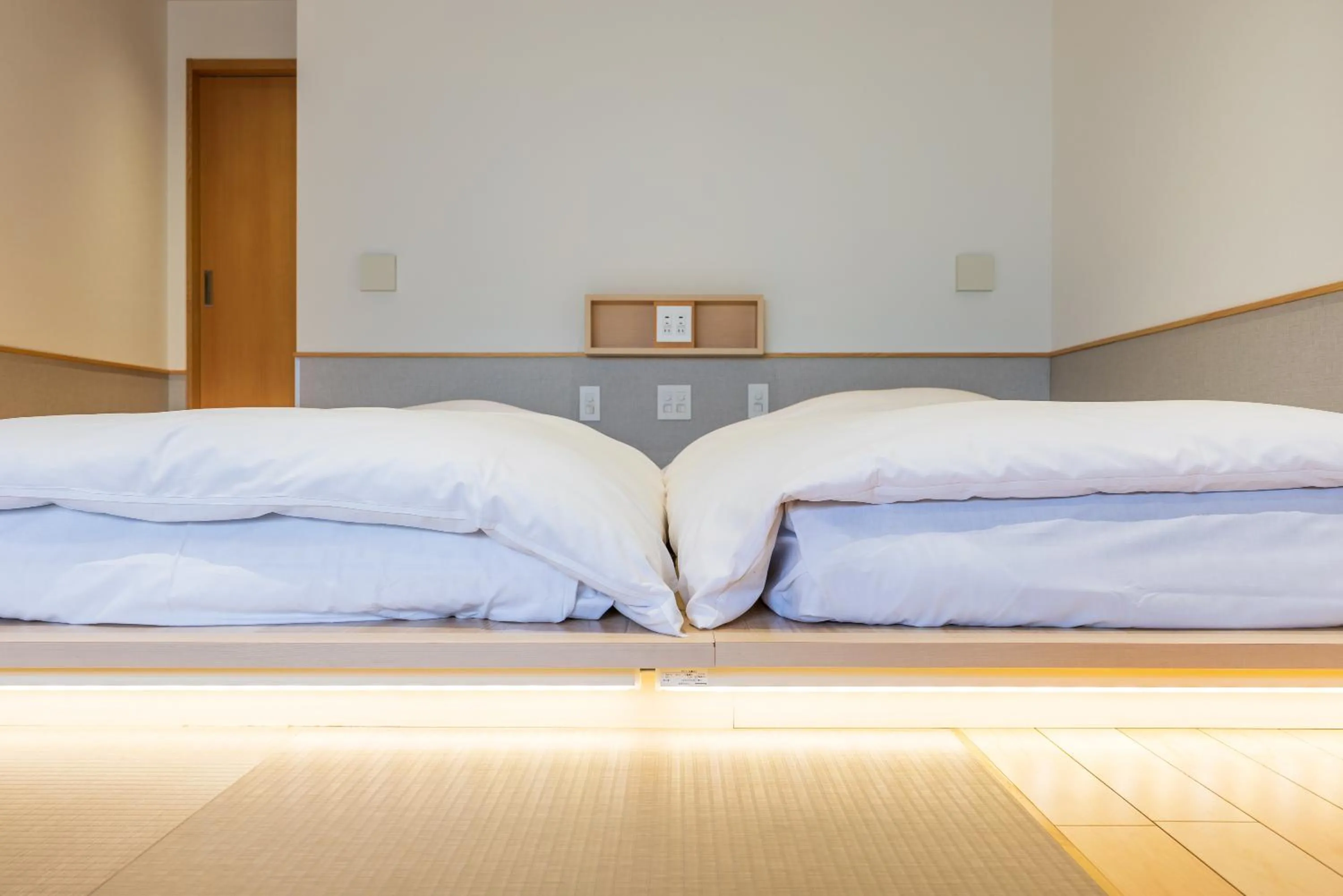Photo of the whole room, Bed in Hidamari Ichinoyu