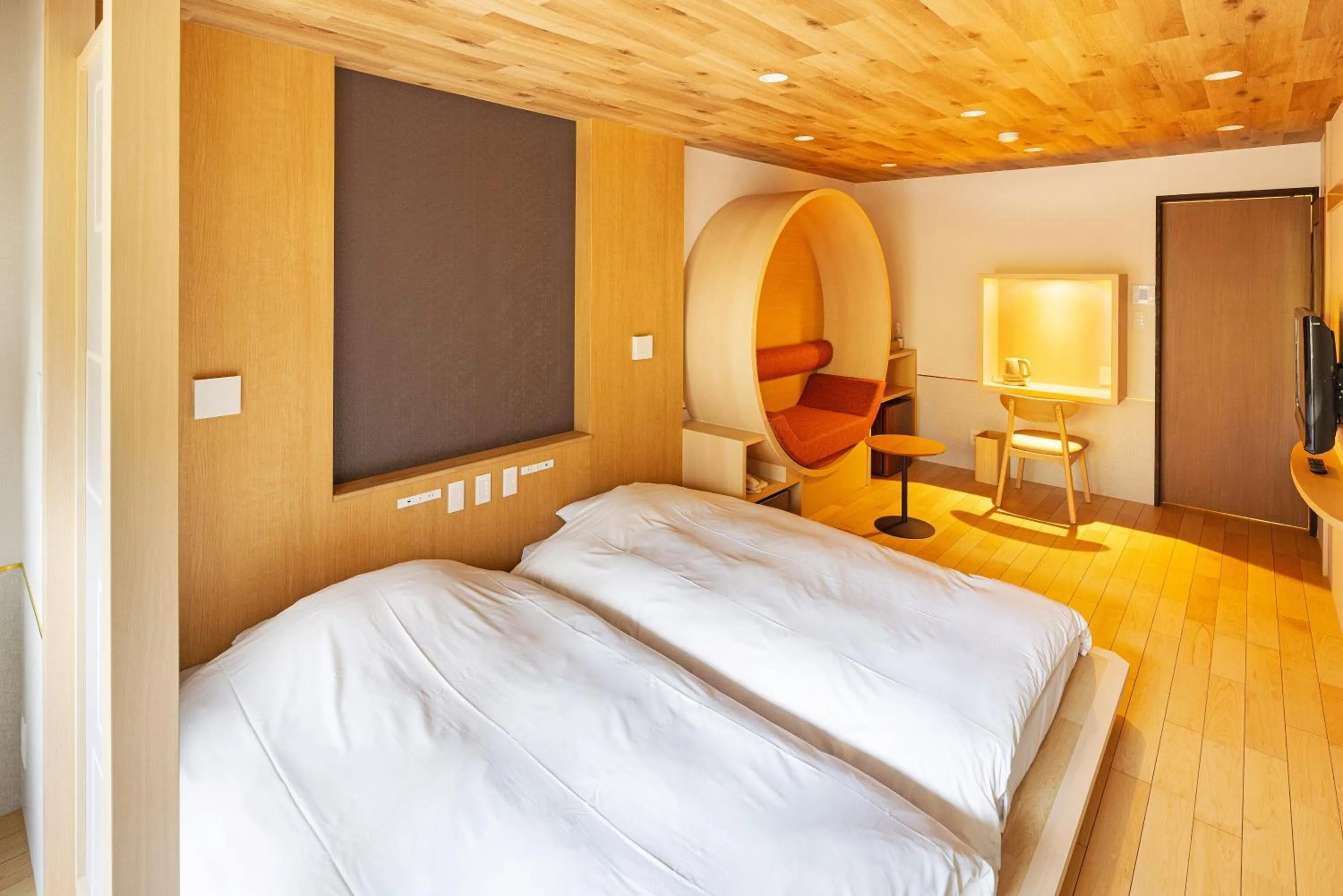 Bed in Hidamari Ichinoyu