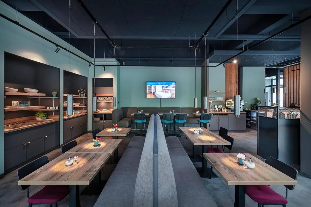 Buffet breakfast in ECOME Hotel