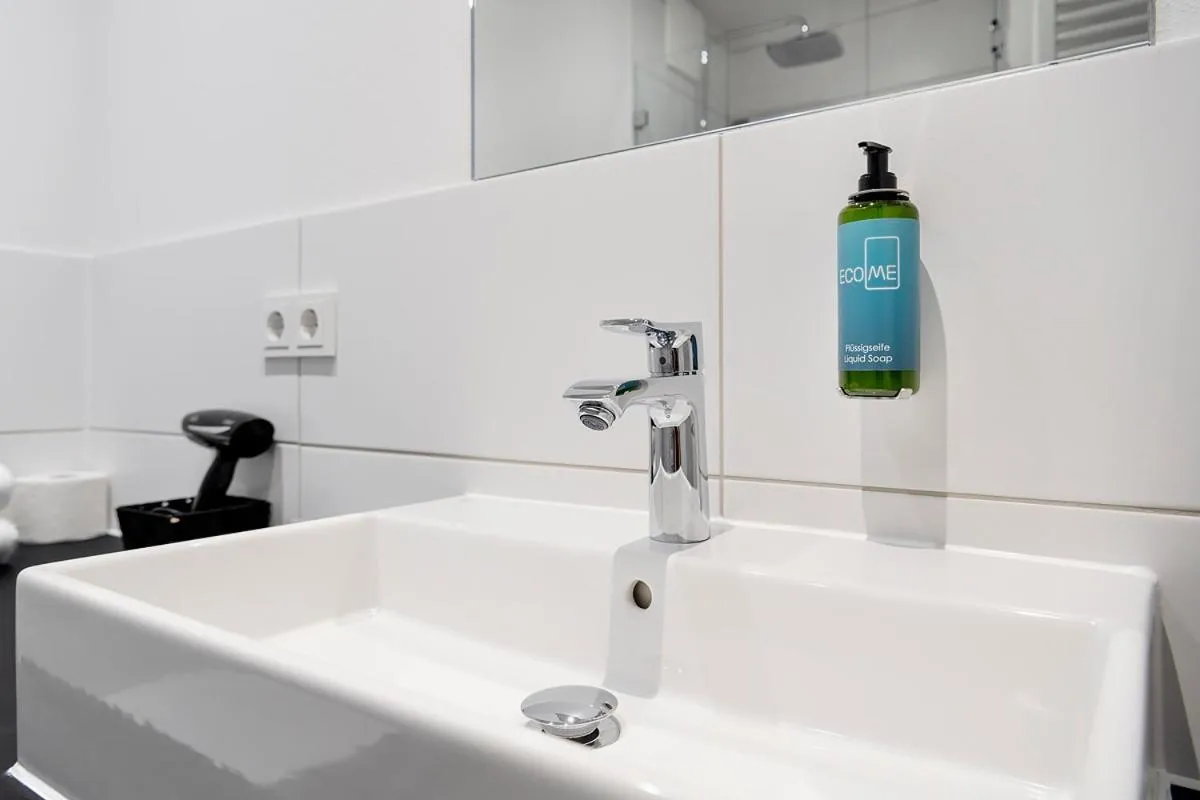 Bathroom in ECOME Hotel