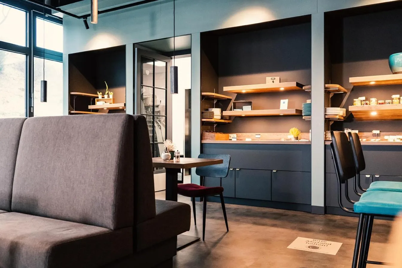 Buffet breakfast in ECOME Hotel