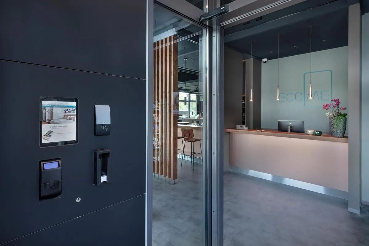 Lobby or reception in ECOME Hotel