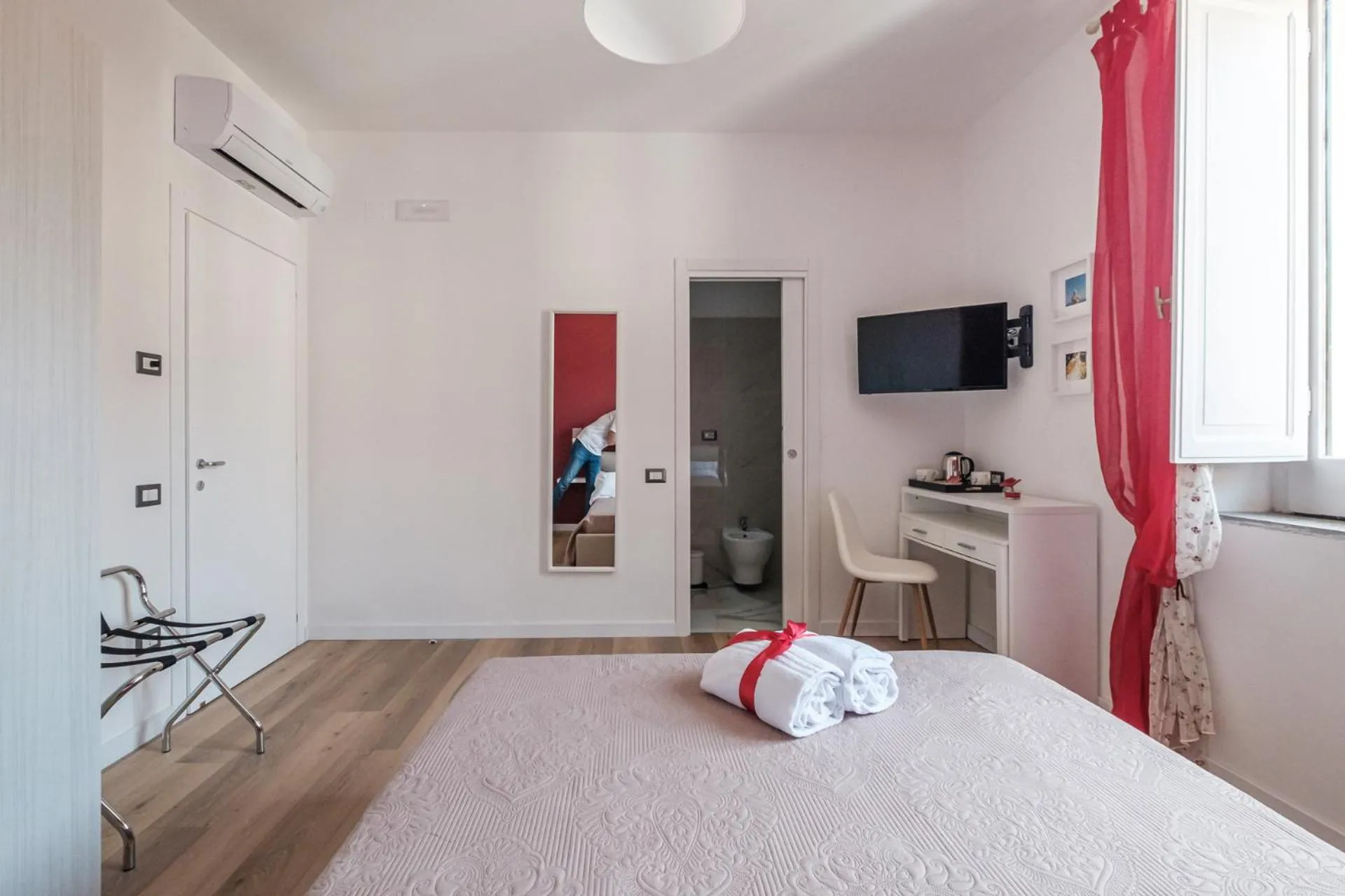 Bedroom, Bed in B&B Terza Luna