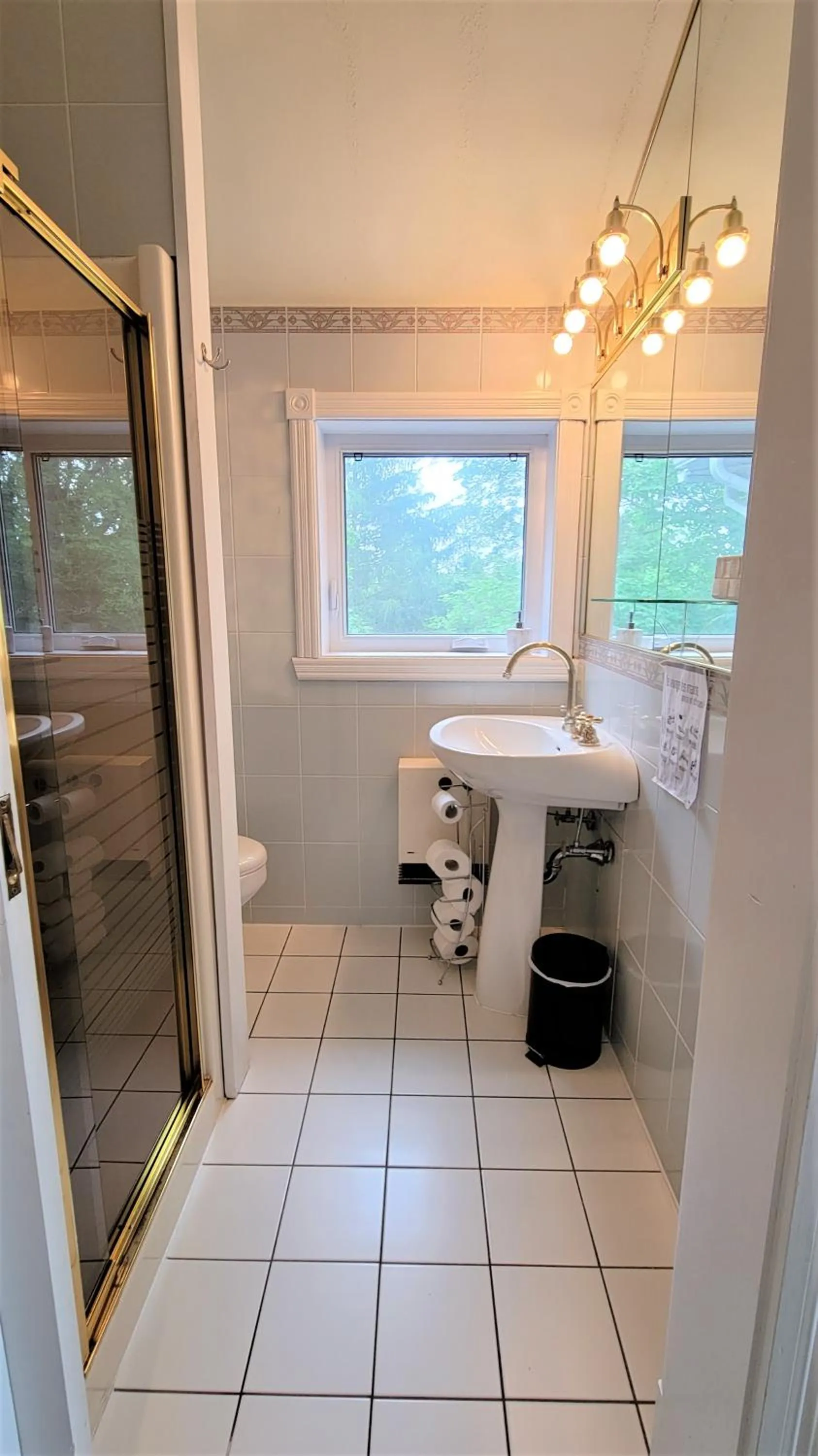 Bathroom in Auberge du Vignoble Bromont