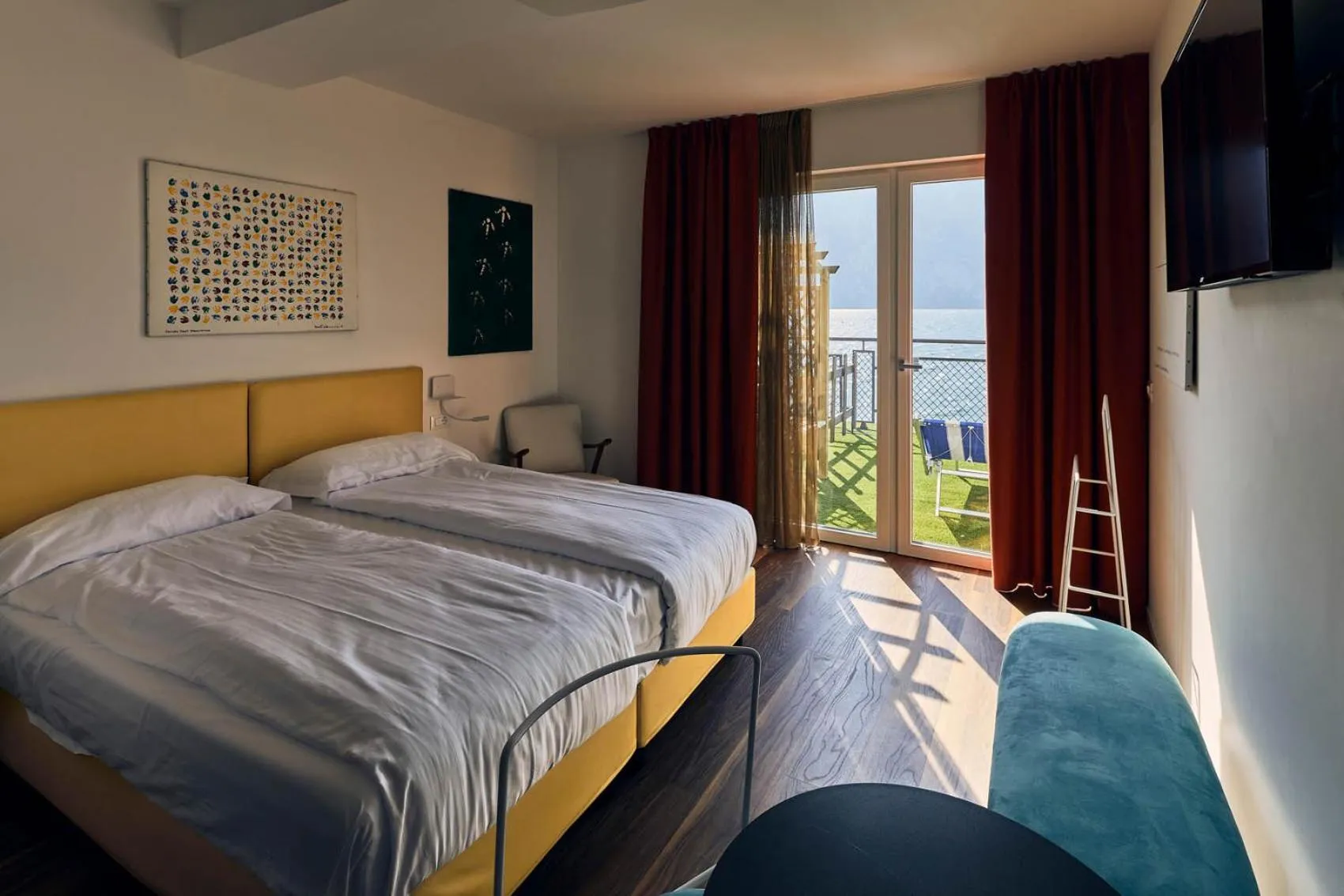 Bed in Hotel Paradiso Conca d'Oro