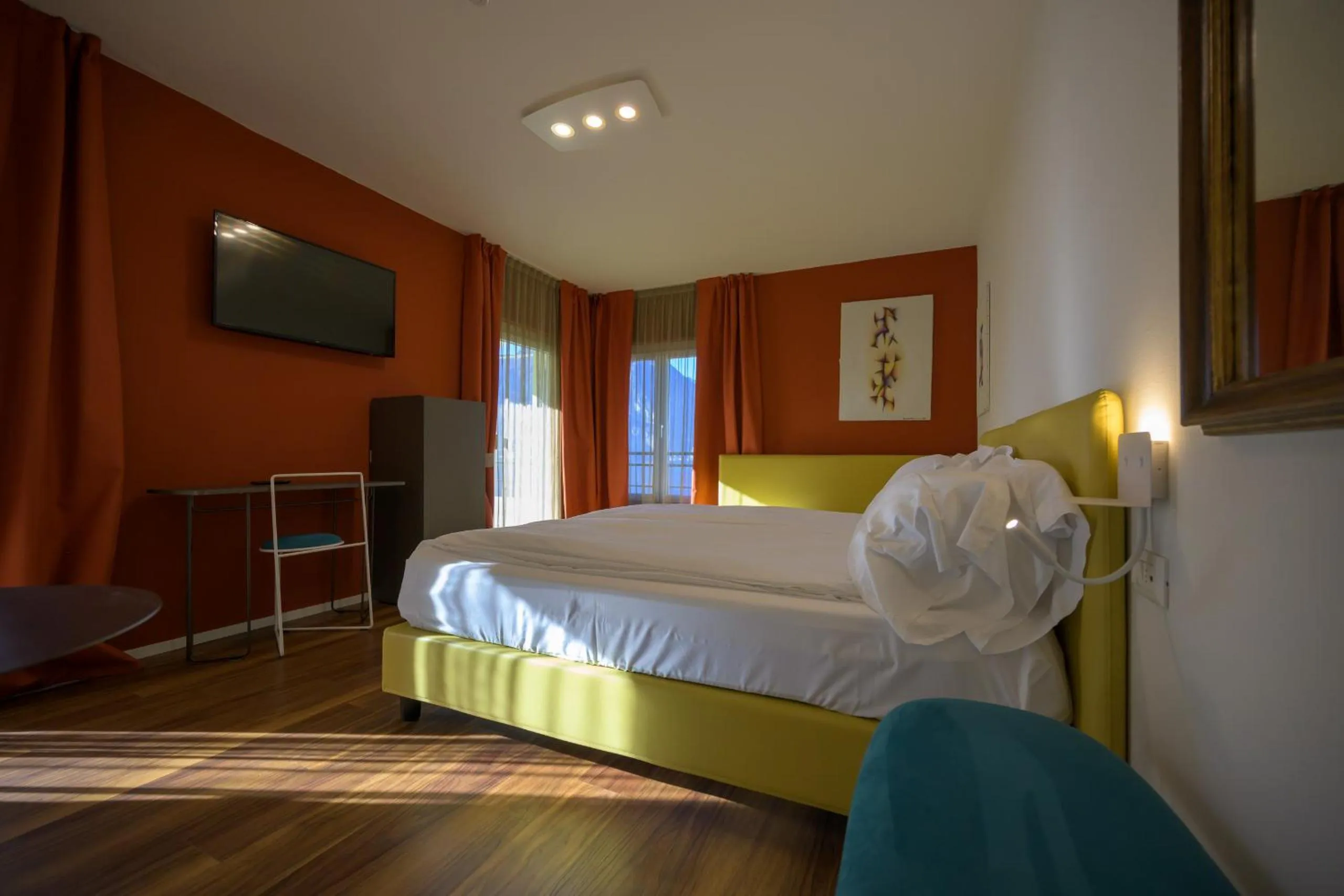 Bed in Hotel Paradiso Conca d'Oro