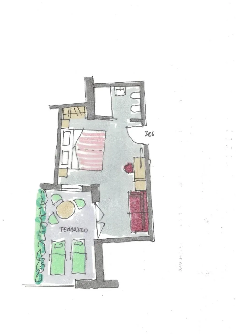 Lake view in Hotel Paradiso Conca d'Oro