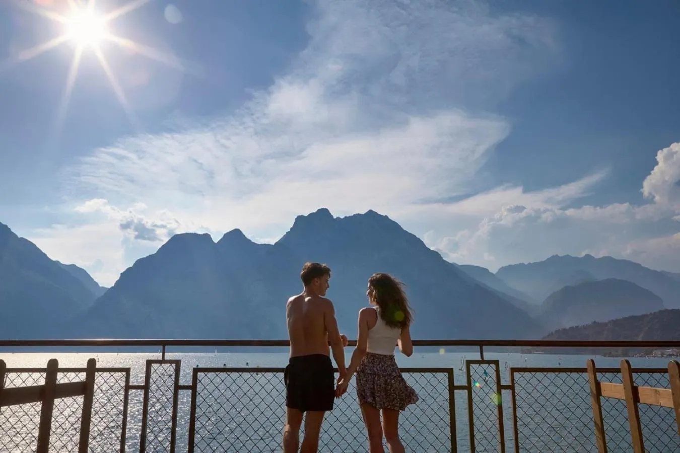 Lake view in Hotel Paradiso Conca d'Oro