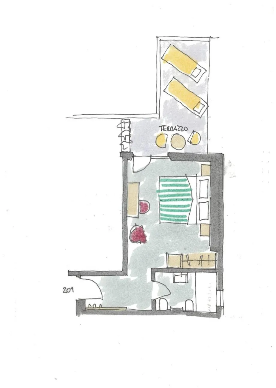 Lake view in Hotel Paradiso Conca d'Oro