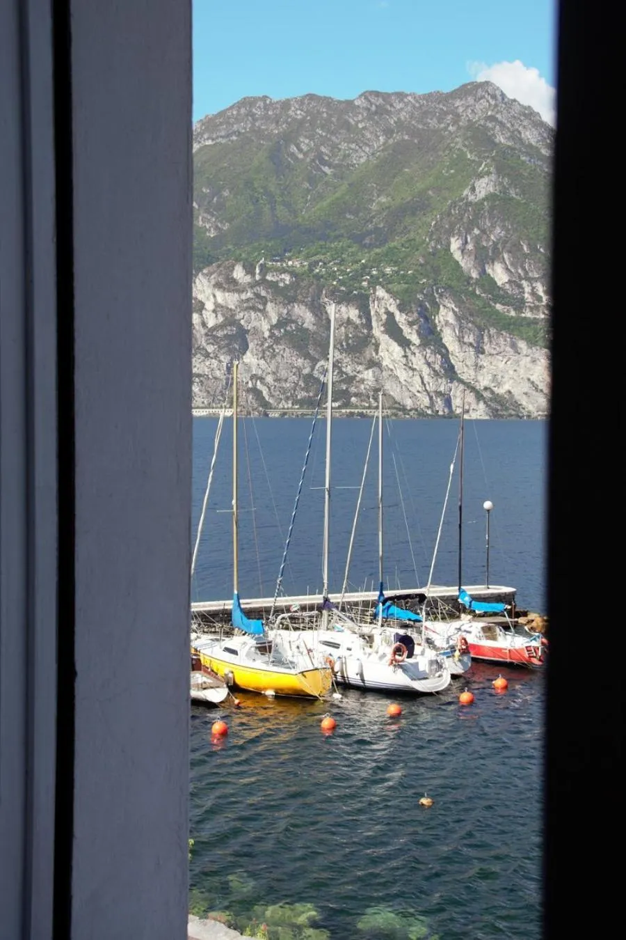 Lake view in Hotel Paradiso Conca d'Oro