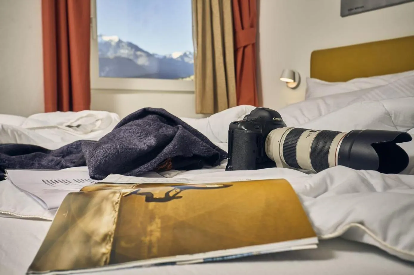 Bed in Hotel Paradiso Conca d'Oro