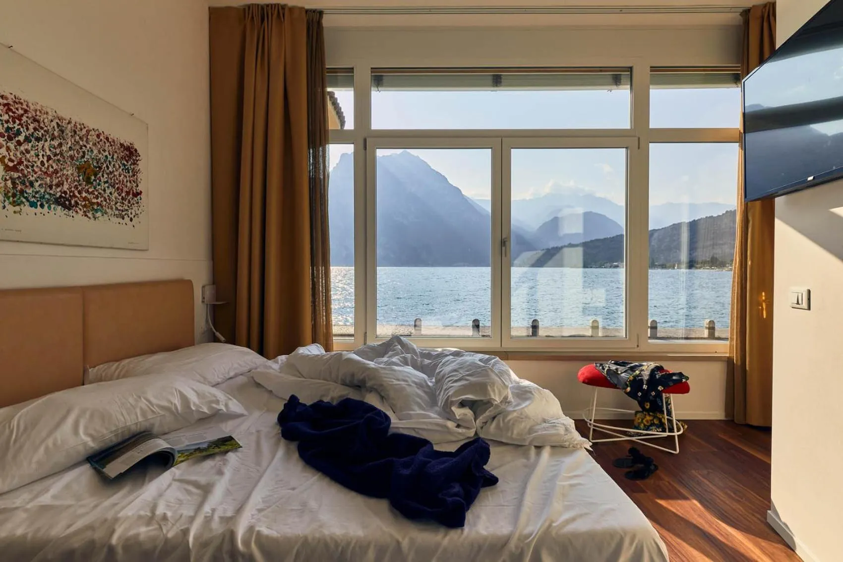 Bed in Hotel Paradiso Conca d'Oro