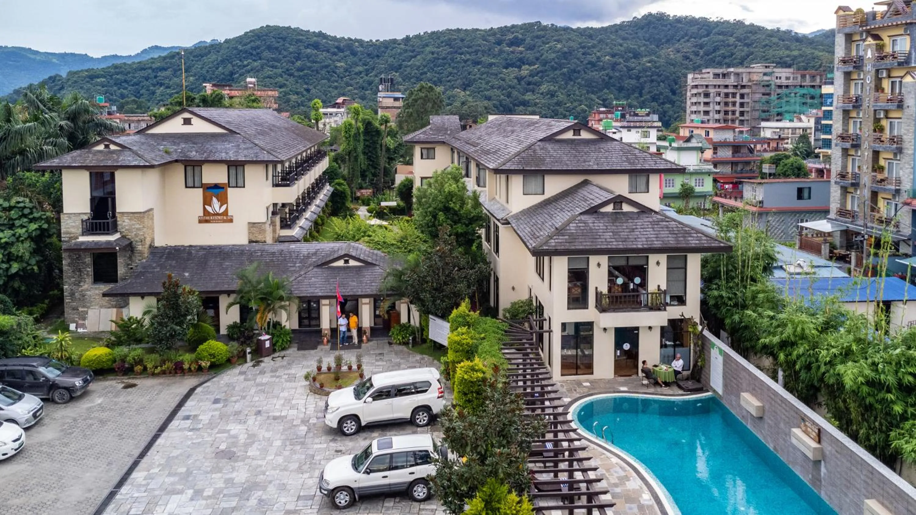 Property building in Atithi Resort & Spa