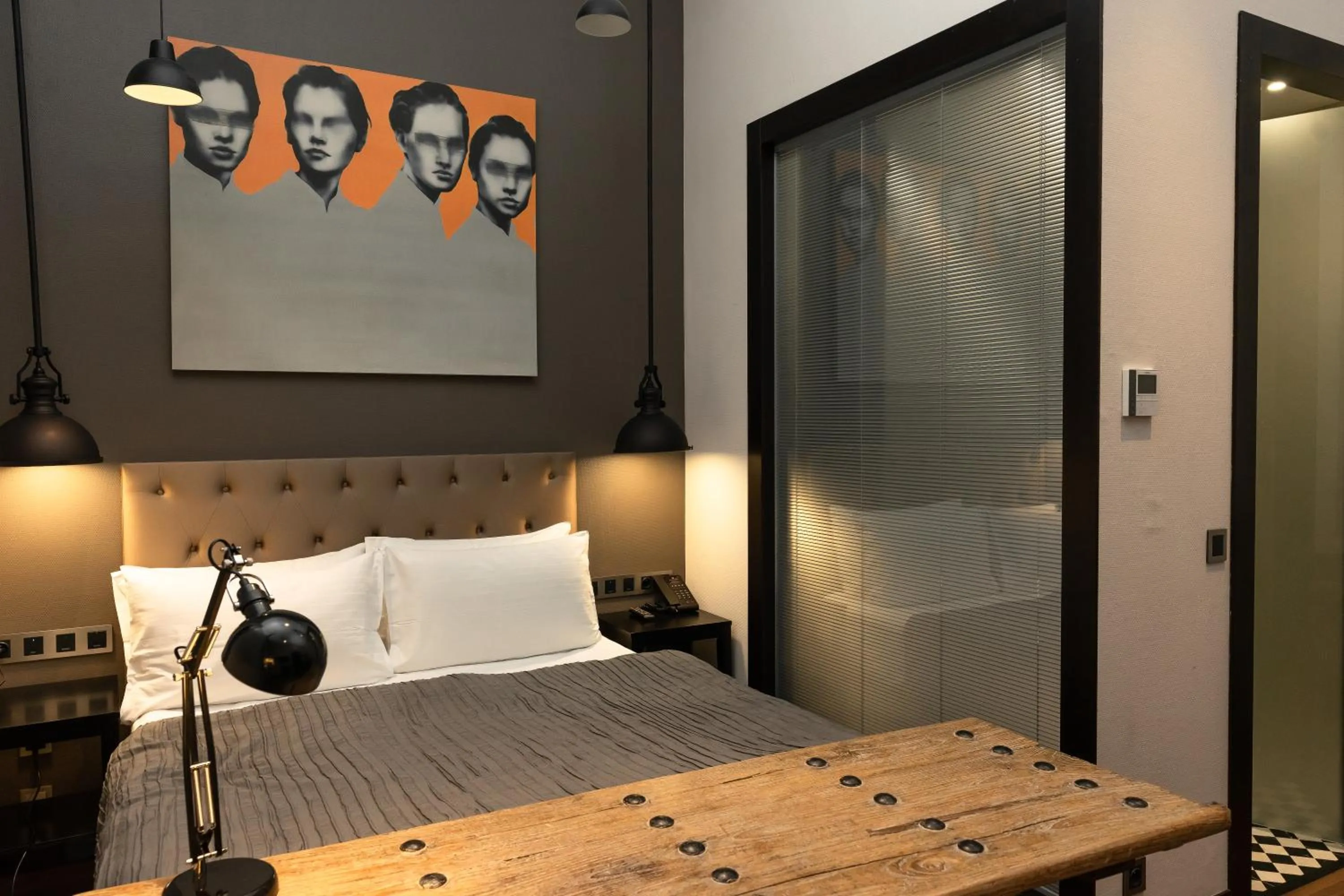 Bedroom, Bed in Quentin Prague Hotel