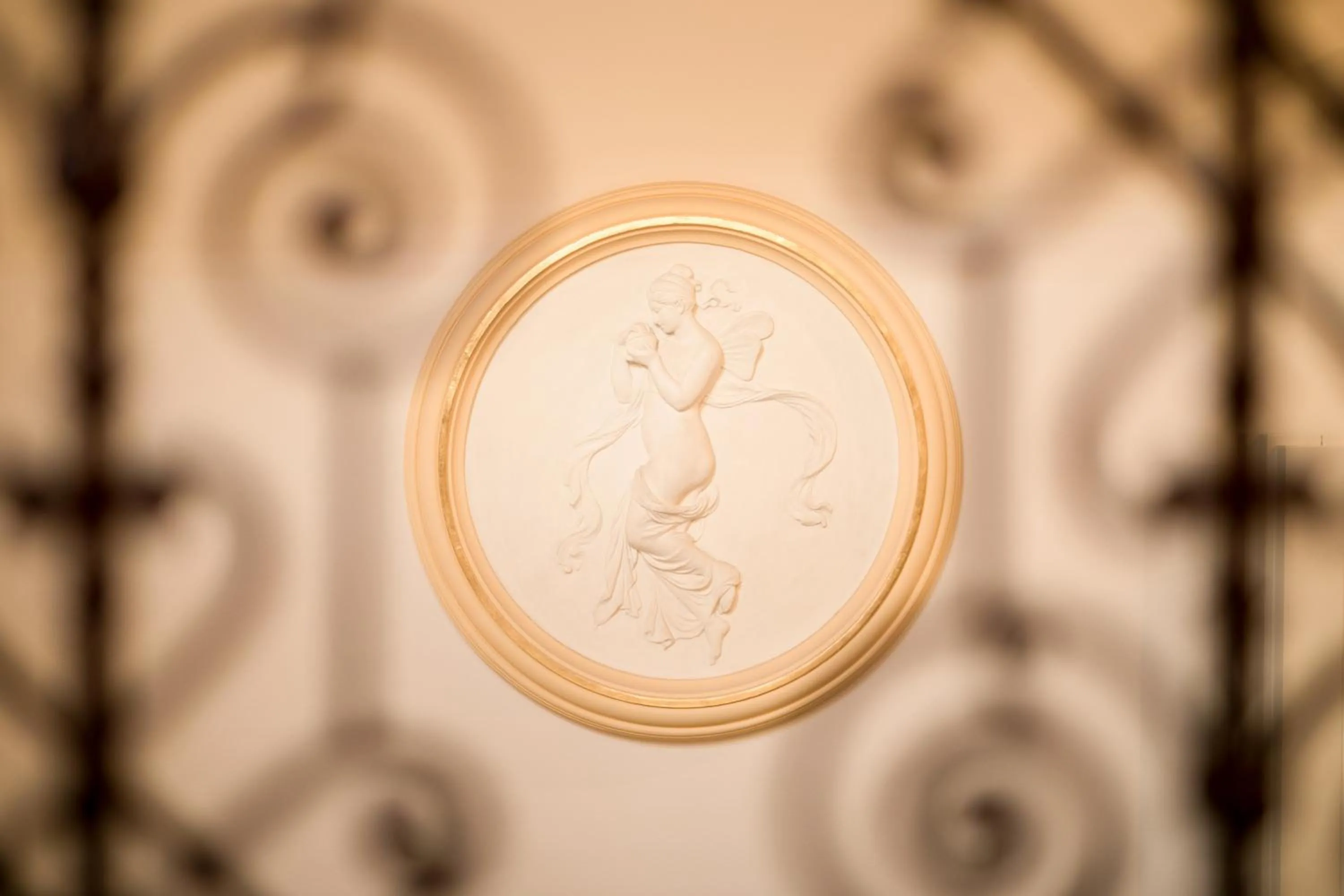 Decorative detail in Quentin Prague Hotel